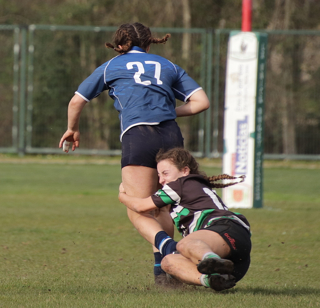  La Única Rugby Taldea - Bera Bera Rugby Taldea - Rugby - FER 2024 - Sr Fem - La Unica RT (12) vs (12) Bera Bera RT - Neskak (#FER24UNIBER03) Photo by:  | Siuxy Sports 2024-03-16