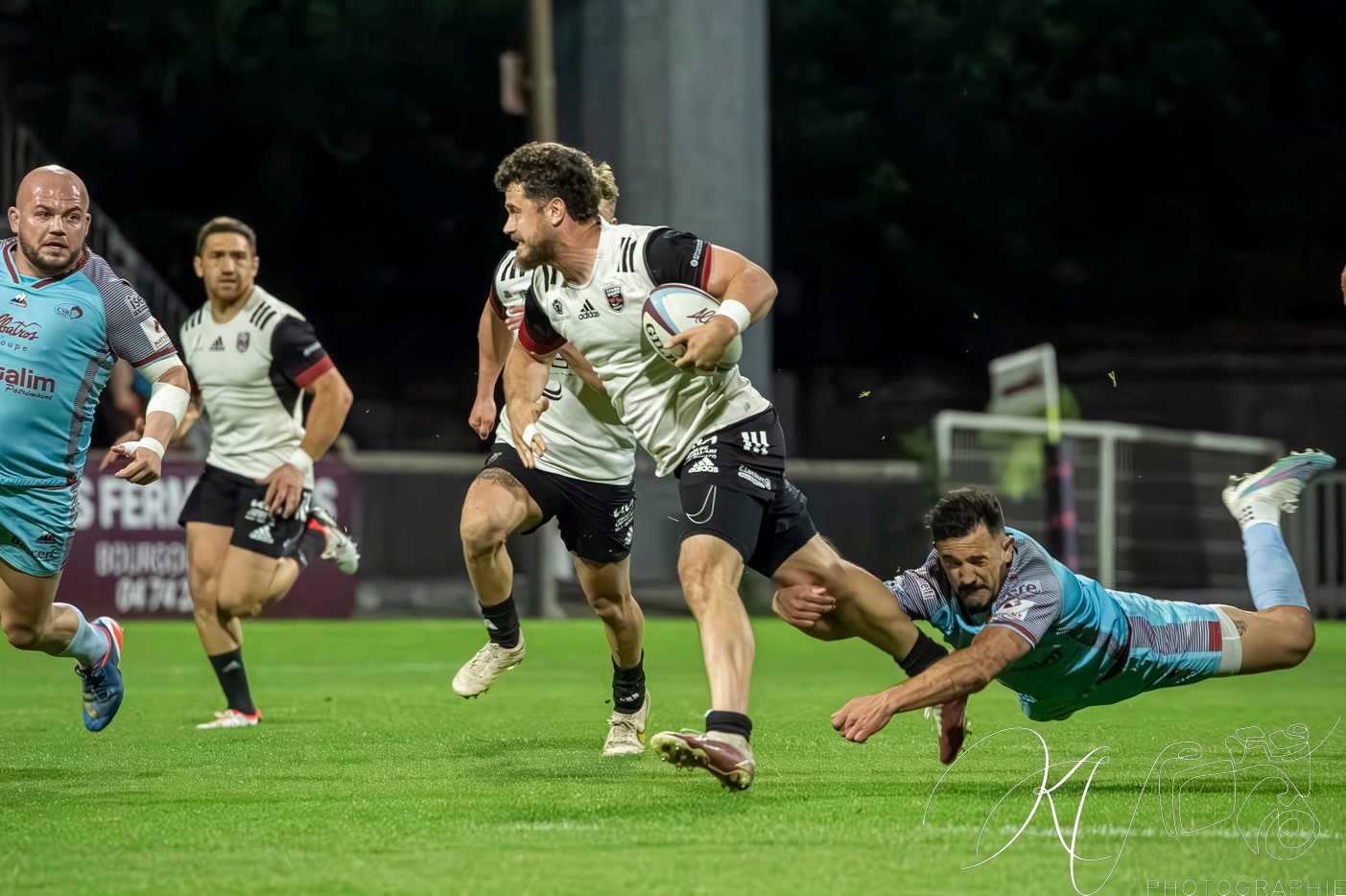  CS Bourgoin-Jallieu - Stade niçois - Rugby - FFR 2024 - National - CS Bourgoin-Jallieu (25) vs (23) Stade Niçois (#FFR24NATCSBJST04) Photo by: Karine Valentin | Siuxy Sports 2024-04-06