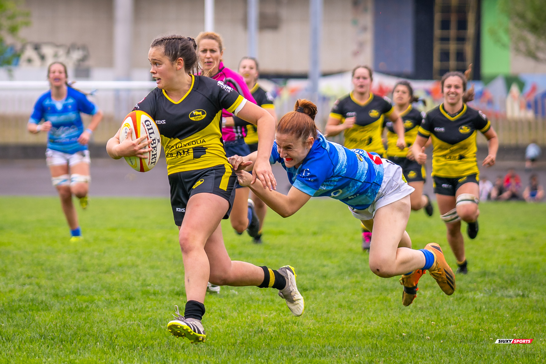  Getxo Artea Rugby Taldea - Club de Rugby Cisneros - Rugby - FER 2024 - Final ascenso DH Fem - Getxo ART (27) vs (12) CR Cisneros (#FER24GETCIS05) Photo by: Fredy Monfoto | Siuxy Sports 2024-05-19