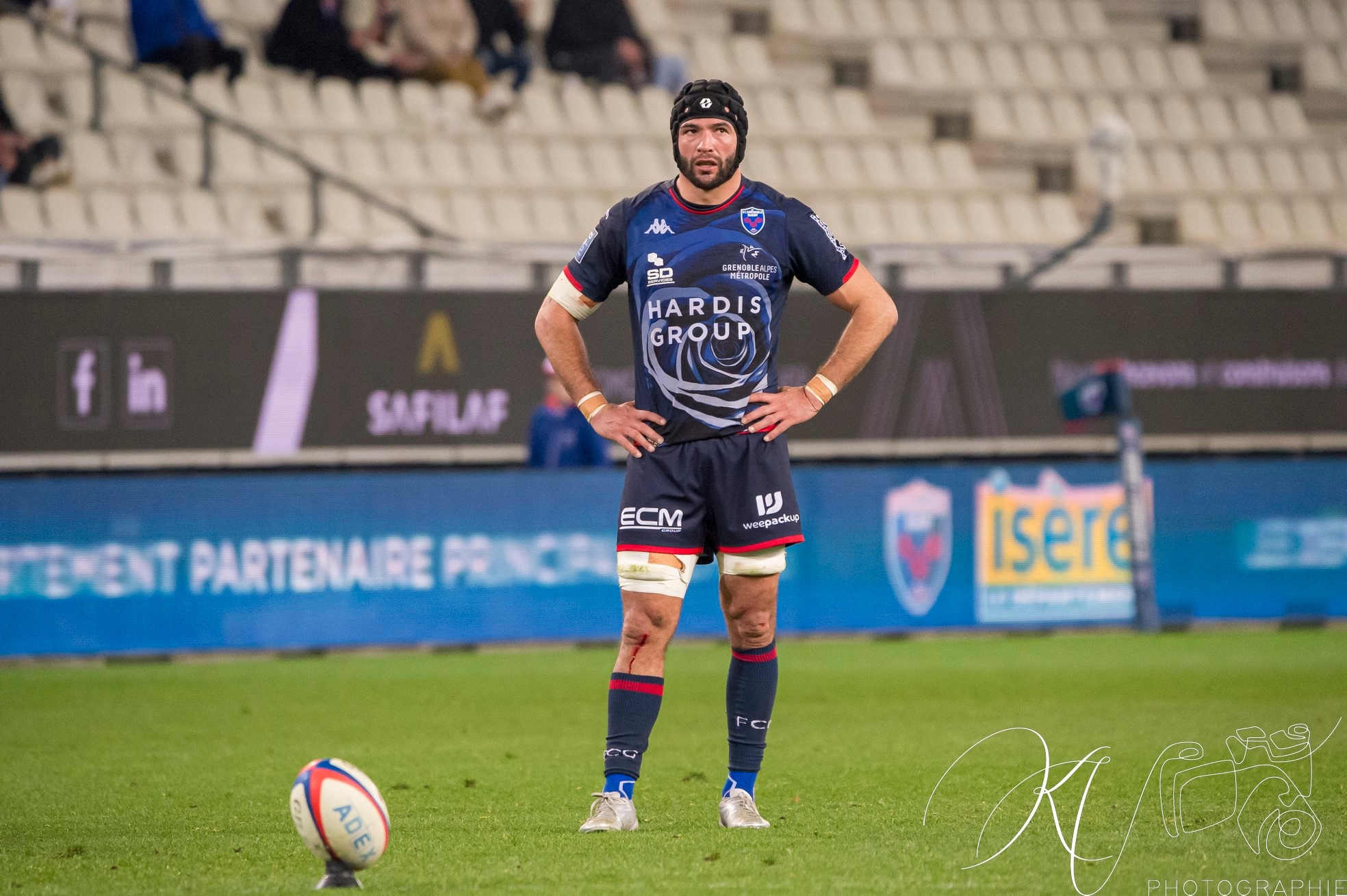 Steeve BLANC-MAPPAZ -  FC Grenoble Rugby - CA Brive - Rugby - Pro D2 - FC Grenoble (40) vs (29) CA Brive (#PD224FCGBRI02) Photo by: Karine Valentin | Siuxy Sports 2024-02-15