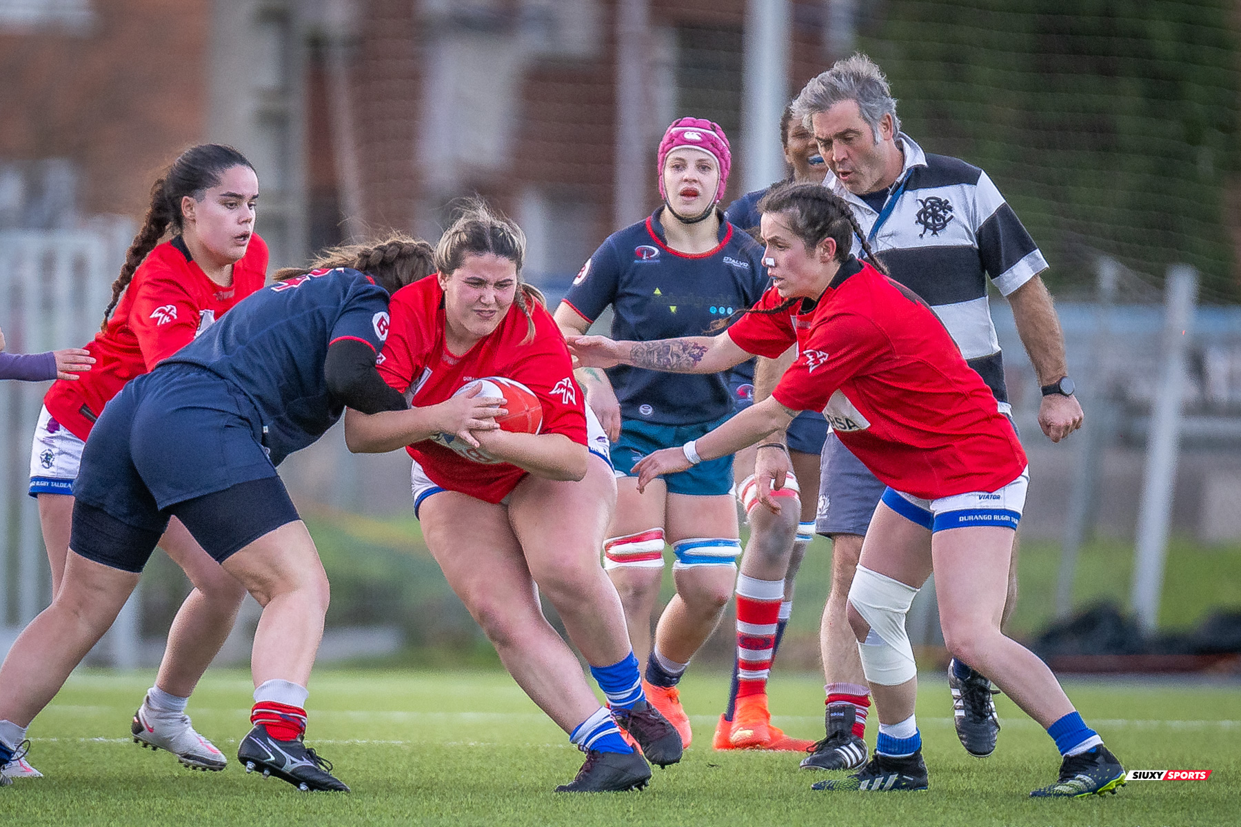  Universitario Bilbao Rugby - Durango Rugby Taldea - Rugby - FER 2024 - SR FEM - Universidad Bilbao Rugby vs Durango (#FER24UBRDUR01) Photo by: Fredy Monfoto | Siuxy Sports 2024-01-20