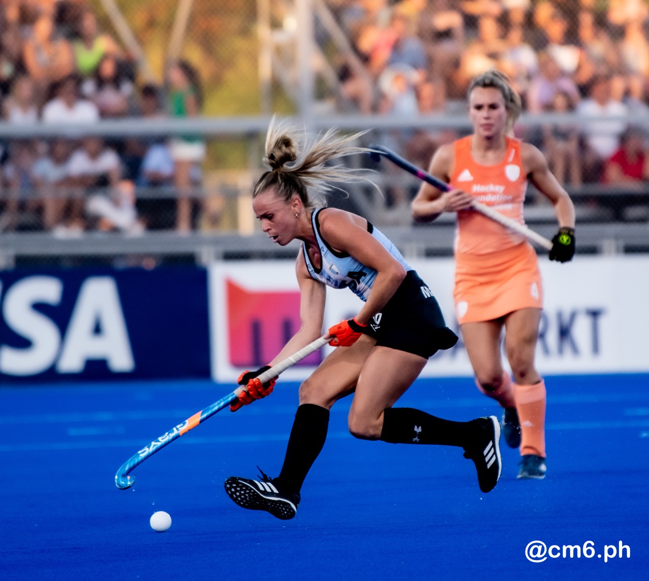 Victoria SAUZE VALDEZ -  Selección femenina de hockey sobre césped de Argentina - Netherlands women's national field hockey team - Field hockey - FIH PRO LEAGUE FEM 2023-2024 - ARGENTINA (1) VS (7) Países Bajos (#FIHPF24ARGPAB12) Photo by: Christian Mas | Siuxy Sports 2023-12-12