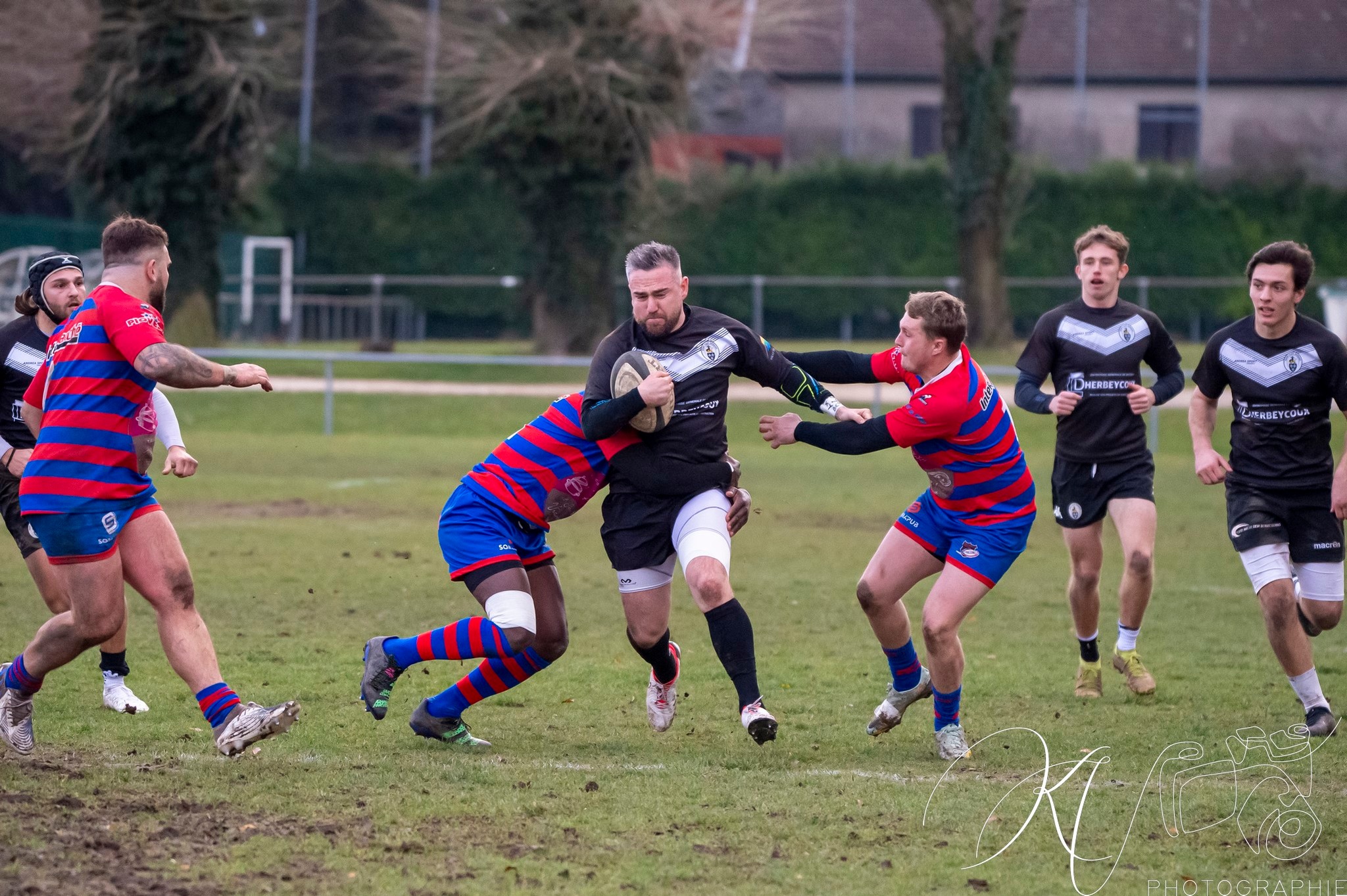  Rugby Club de Seyssins - Rugby Club Le Teil - Rugby - Fed3 2024 - RC de Seyssins vs RC Le Teil (#F324RCSRCLT02) Photo by: Karine Valentin | Siuxy Sports 2024-02-12