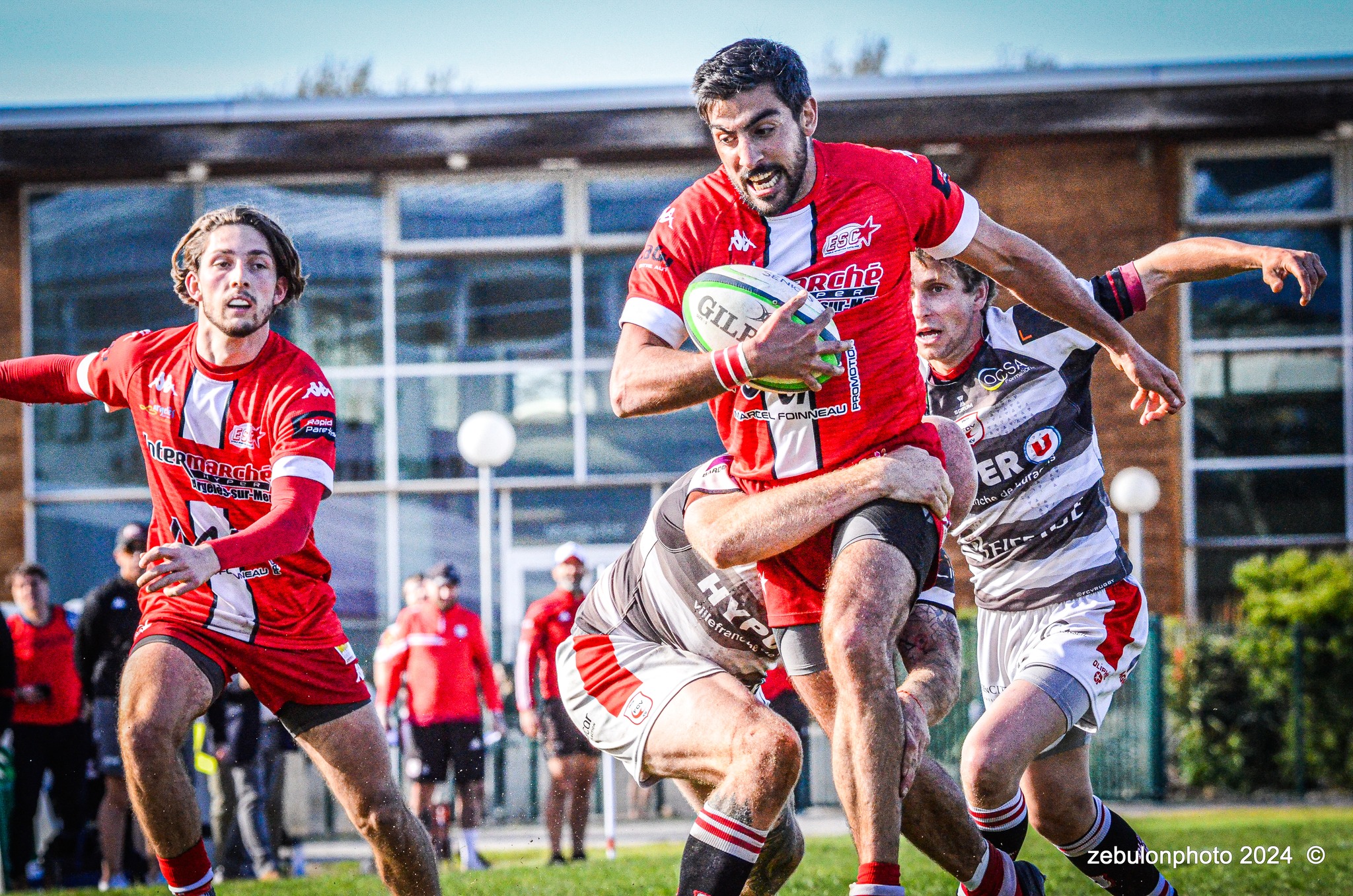  Étoile Sportive Catalane - Football Club Villefranchois - Lauragais - Rugby - FFR -  Fed 2 2024 - Etoile Sportive Catalane vs FC Villefranchois (#FFR24F2ESCFCV03) Photo by: Photo Zebulon | Siuxy Sports 2024-03-23
