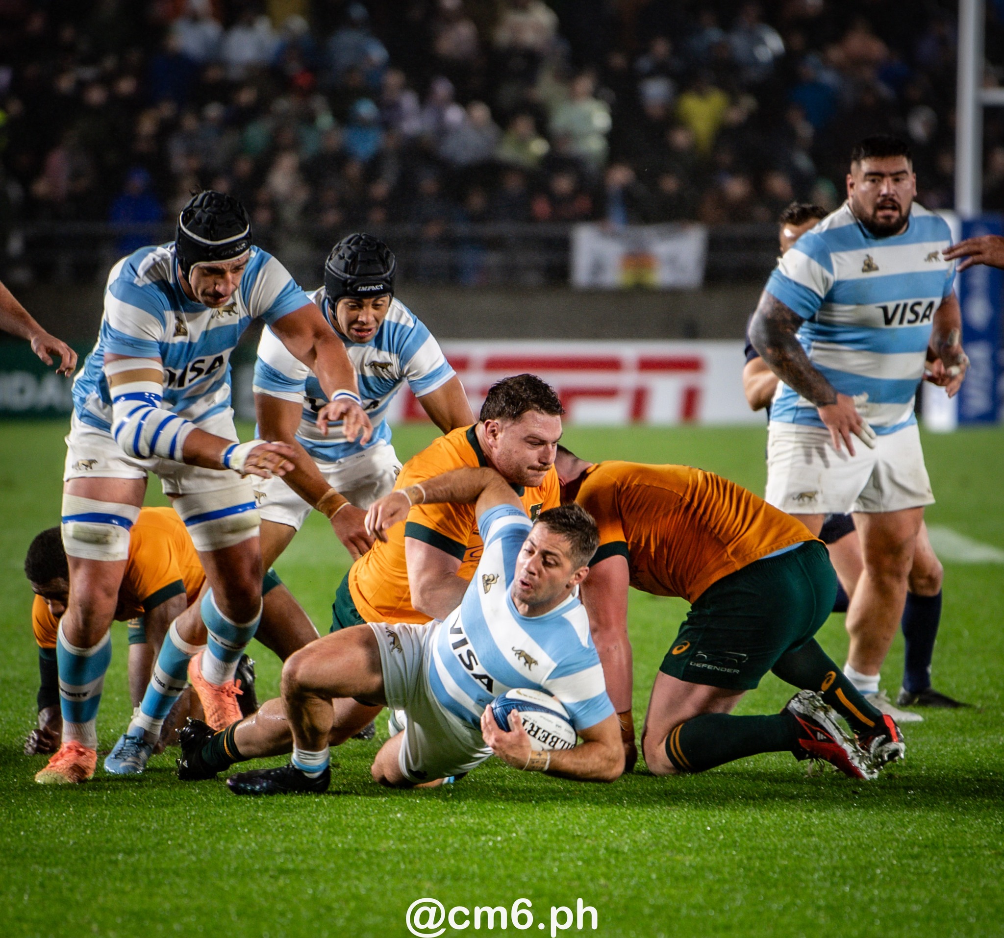 Tomás LAVANINI -  Selección Argentina de Rugby XV - Australia national rugby union team (M) - Rugby - Rugby Championship 2024 - Argentina Pumas (19) vs (20) Australia Wallabies (#CHAMP24R3ARGAUS) Photo by: Christian Mas | Siuxy Sports 2024-08-31
