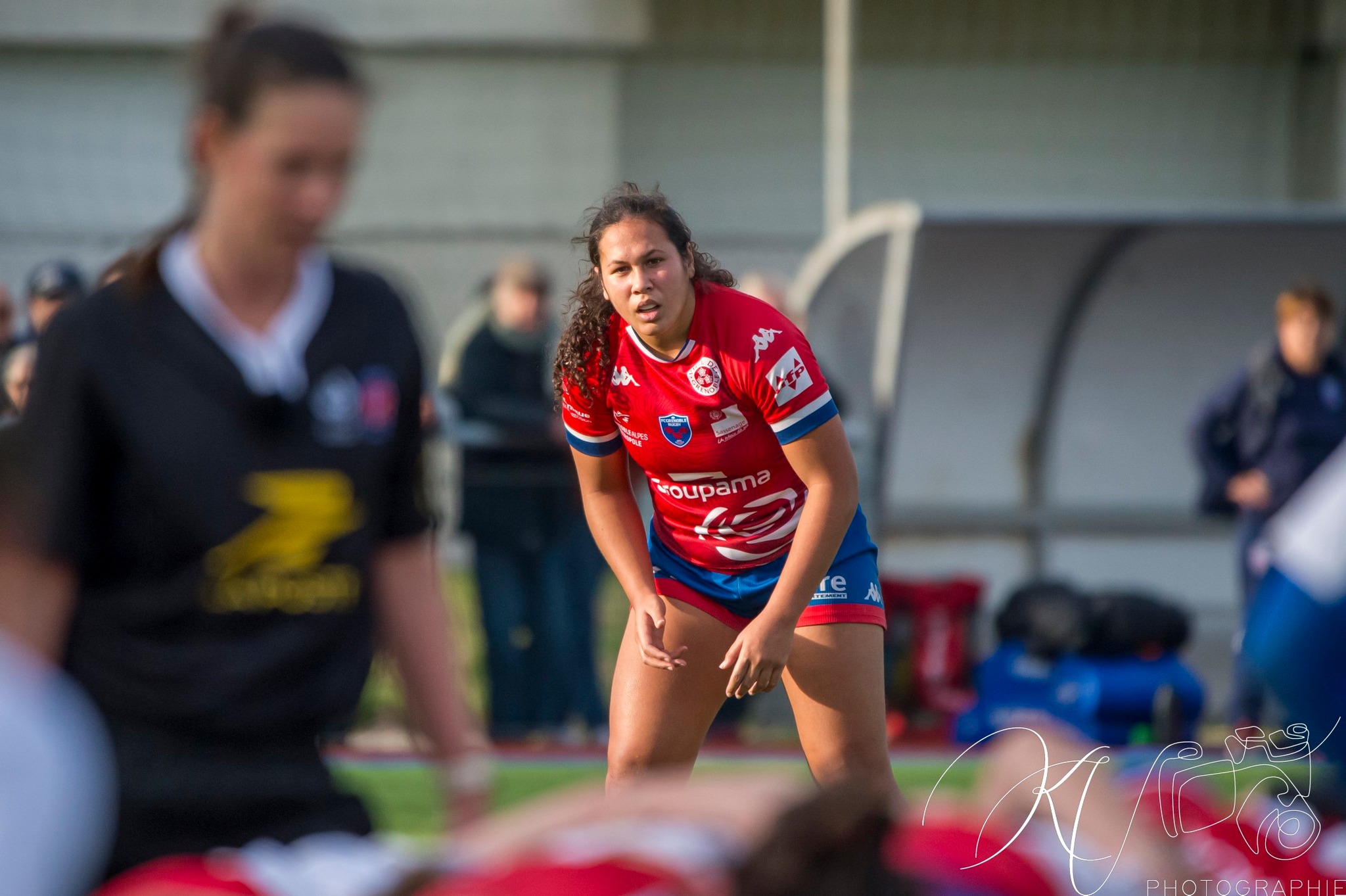 Téani FELEU -  FC Grenoble Rugby - Blagnac - Rugby - 2024 Élite 1 Féminine - FC Grenoble Amazones (18)  vs (13) Blagnac (#E1G24FCGBLA02) Photo by: Karine Valentin | Siuxy Sports 2024-02-18