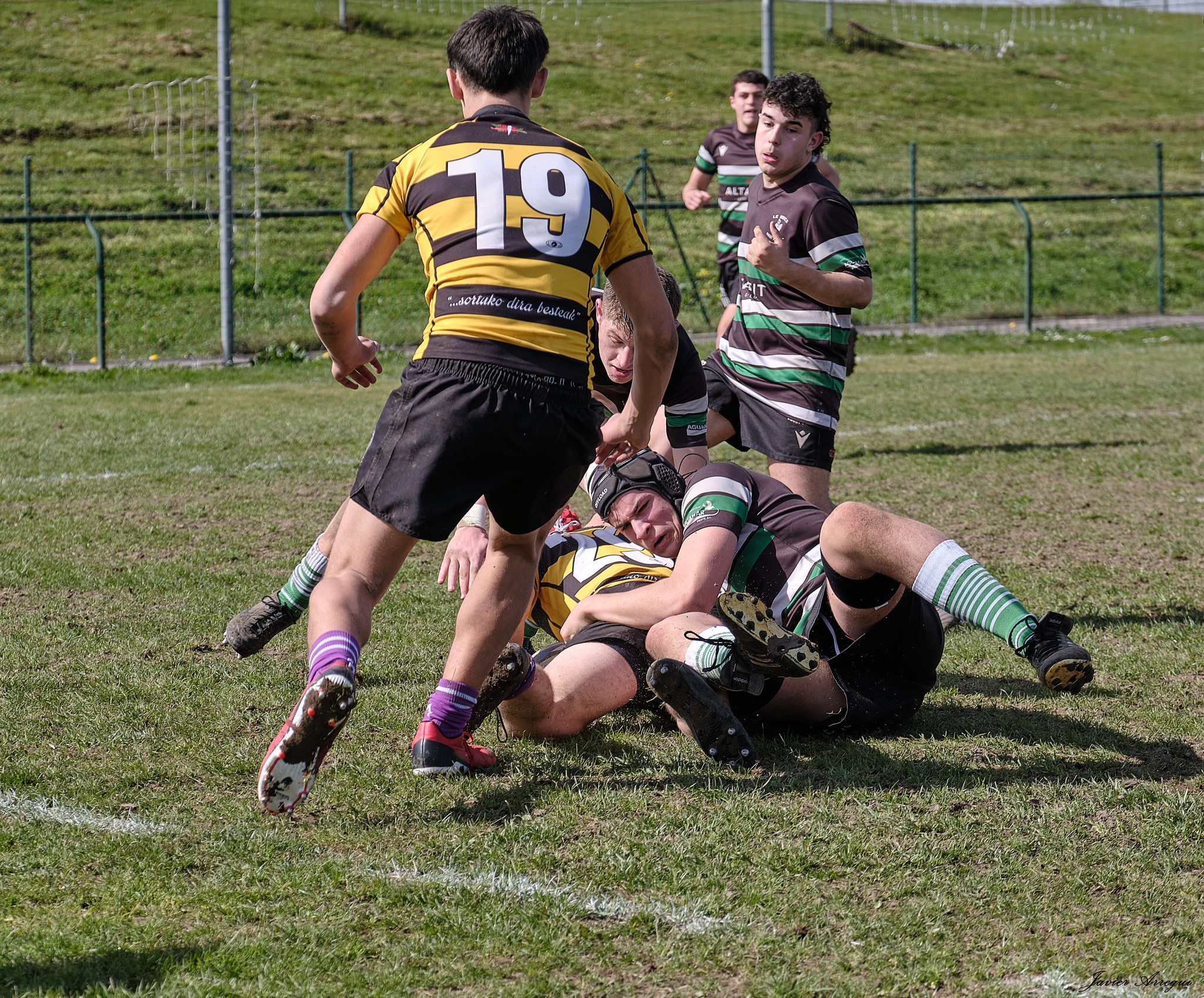  La Única Rugby Taldea - Elorrio Rugby Taldea - Rugby - FER 2024 - Sub18 - La Unica RT vs Elorrio RT (#FER24s18UNIELO03) Photo by: Javier Arregui | Siuxy Sports 2024-03-16