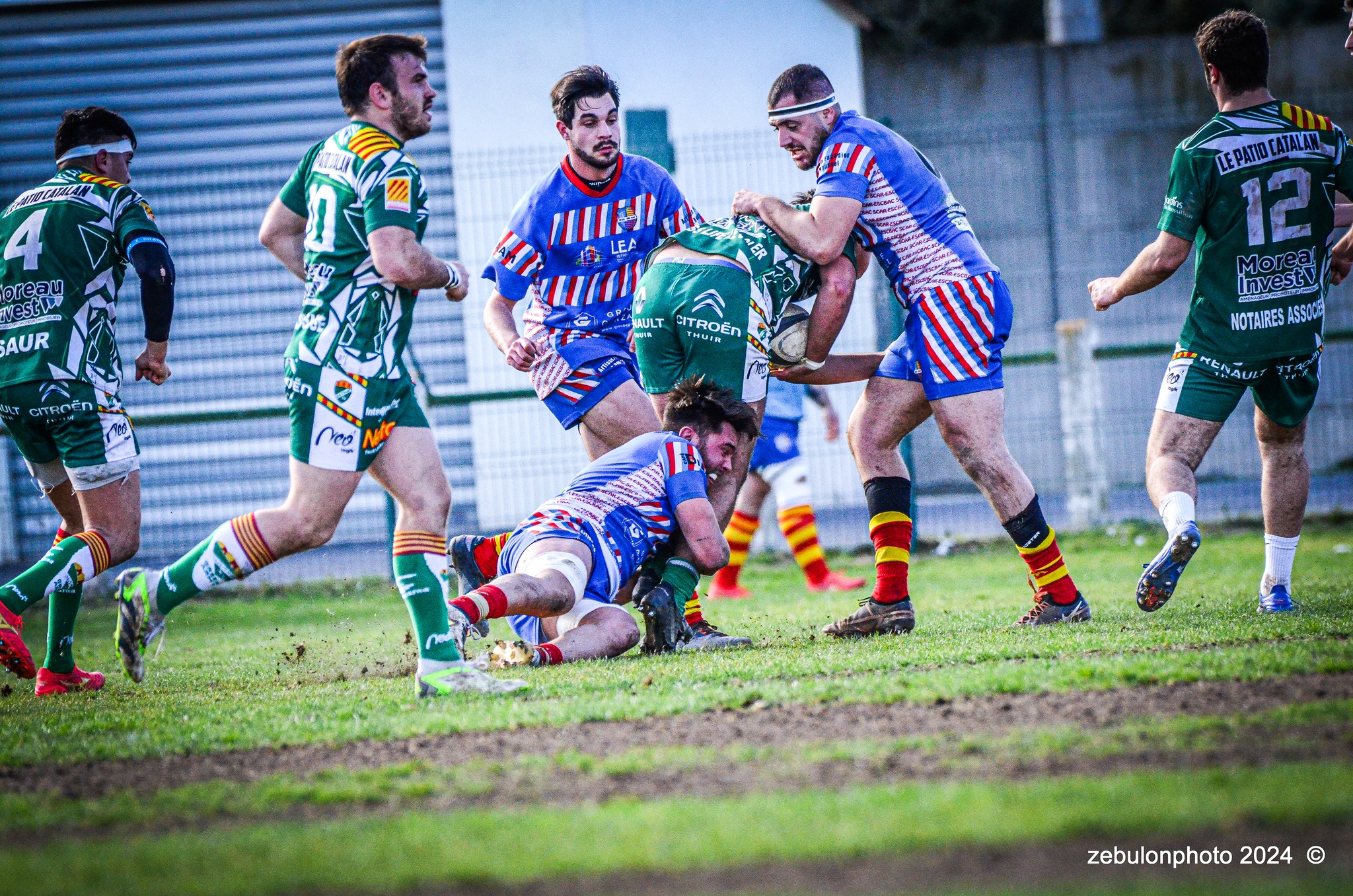  SCAR ESC-BAC - US Thuirinoise - Rugby - Fed3 2024 - SCAR ESC-BAC vs US Thuirinoise - P   (#F324SEBUSTP03) Photo by: Photo Zebulon | Siuxy Sports 2024-03-09