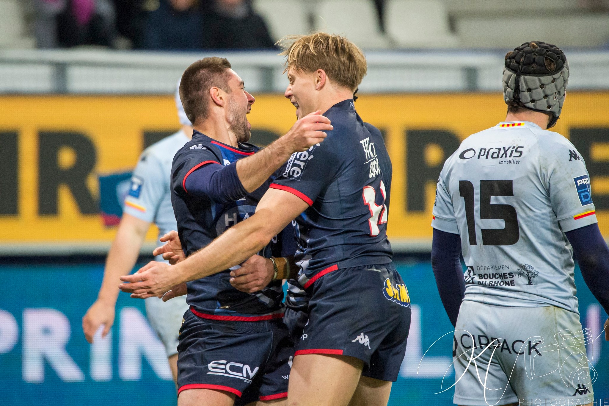  FC Grenoble Rugby - Provence - Rugby - PRO D2 - FC GRENOBLE (45) VS (10) Provence Rugby (#2024PROD1FCGPRR01) Photo by: Karine Valentin | Siuxy Sports 2024-01-04