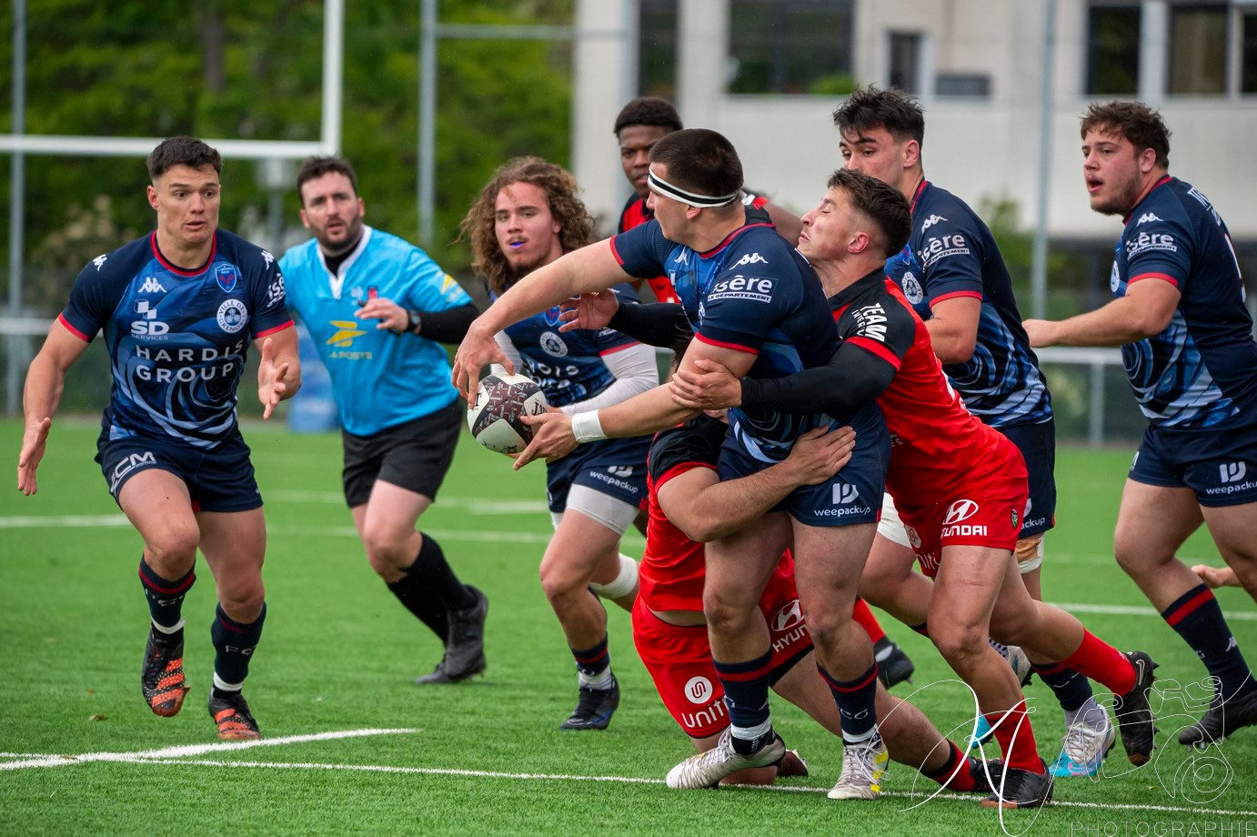  FC Grenoble Rugby - RC Toulonnais - Rugby - FFR 2024 - ESPOIRS - FC GRENOBLE VS RC Toulonnais (#FFR24ESFCGRCT04) Photo by: Karine Valentin | Siuxy Sports 2024-04-21