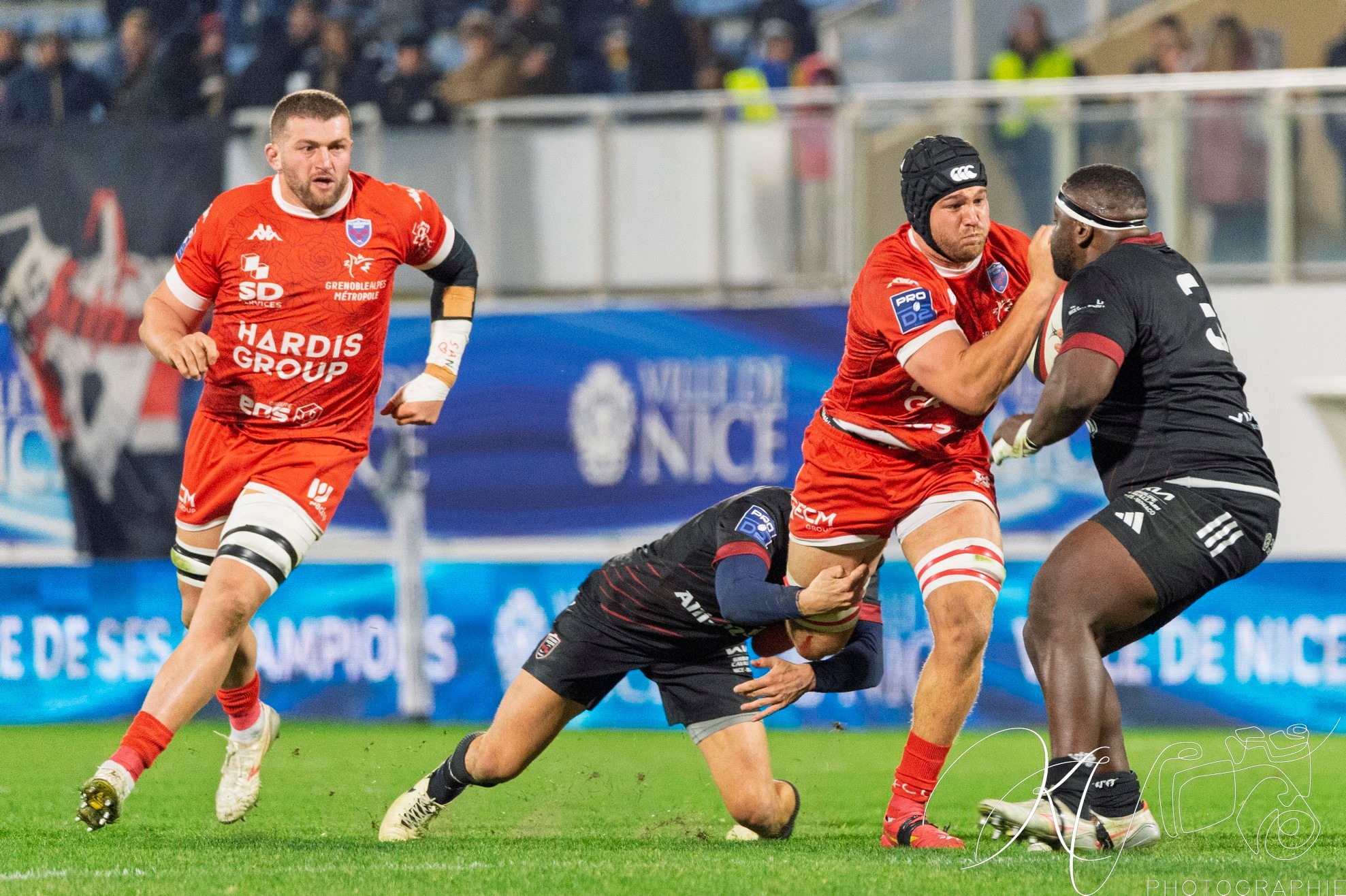  Stade niçois - FC Grenoble Rugby - Rugby - FFR 2024 Fed2 - Stade Niçois (18) vs (49) Grenoble Rugby (#FFR24FsSTGFC12) Photo by: Karine Valentin | Siuxy Sports 2024-12-20