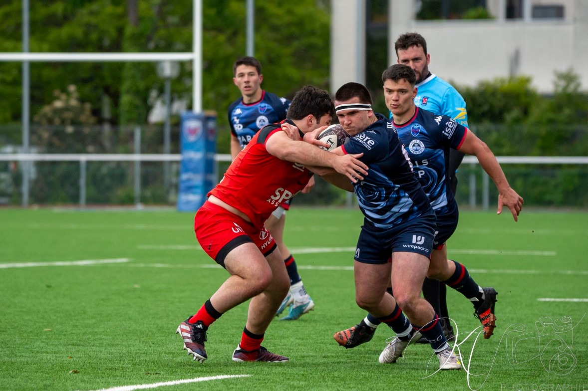 FC Grenoble Rugby - RC Toulonnais - Rugby - FFR 2024 - ESPOIRS - FC GRENOBLE VS RC Toulonnais (#FFR24ESFCGRCT04) Photo by: Karine Valentin | Siuxy Sports 2024-04-21