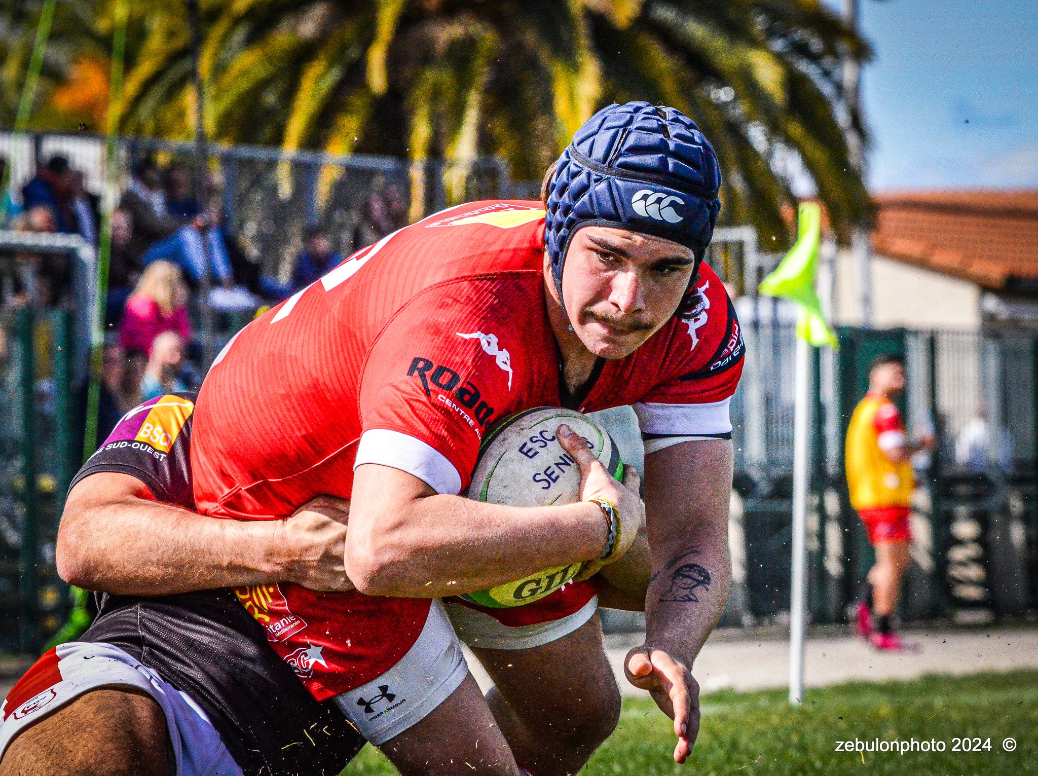  Étoile Sportive Catalane - Football Club Villefranchois - Lauragais - Rugby - FFR -  Fed 2 2024 - Etoile Sportive Catalane vs FC Villefranchois (#FFR24F2ESCFCV03) Photo by: Photo Zebulon | Siuxy Sports 2024-03-23