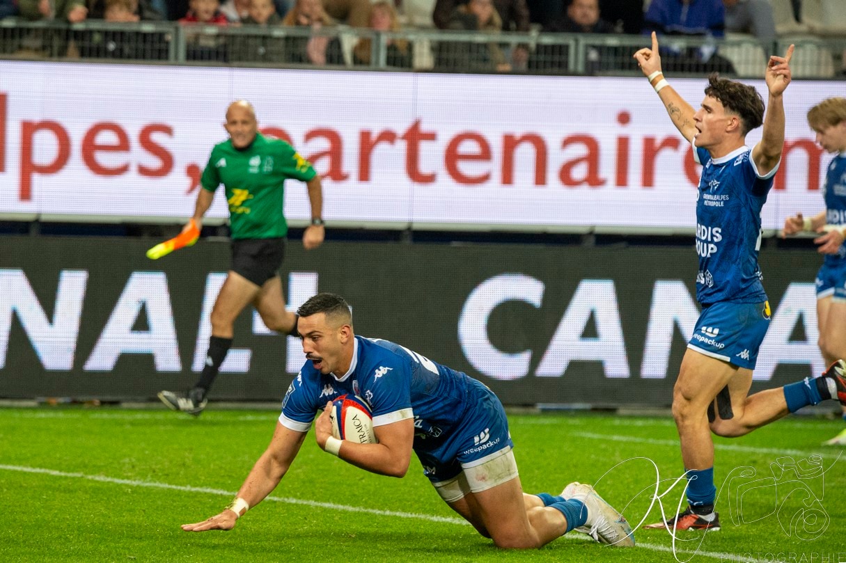  FC Grenoble Rugby - SU Agen - Rugby - FFR 2024 PRO D2 - Grenoble (37) vs (10) Agen (#PD224PD2GRSUA11) Photo by: Karine Valentin | Siuxy Sports 2024-11-01