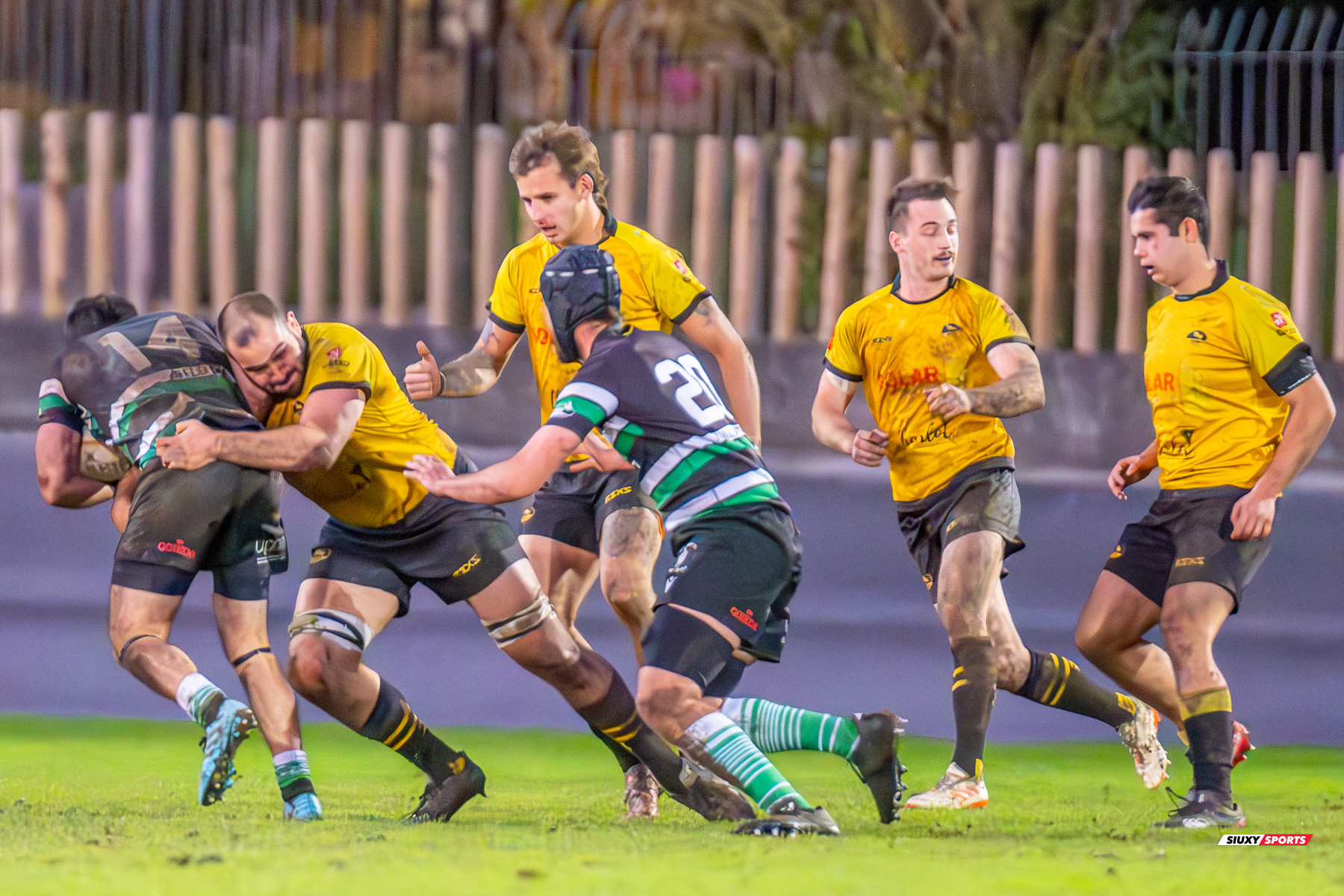 Jon Ander CALVO DE LA QUINTANA - Arkaitz TREBOLAZABALA BENITO -  Getxo Artea Rugby Taldea - La Única Rugby Taldea - Rugby - FER 2024 - DHB - Getxo RT (91) vs (0) La Unica RT (#FER24DHBGRTLUR11) Photo by: Fredy Monfoto | Siuxy Sports 2023-11-04