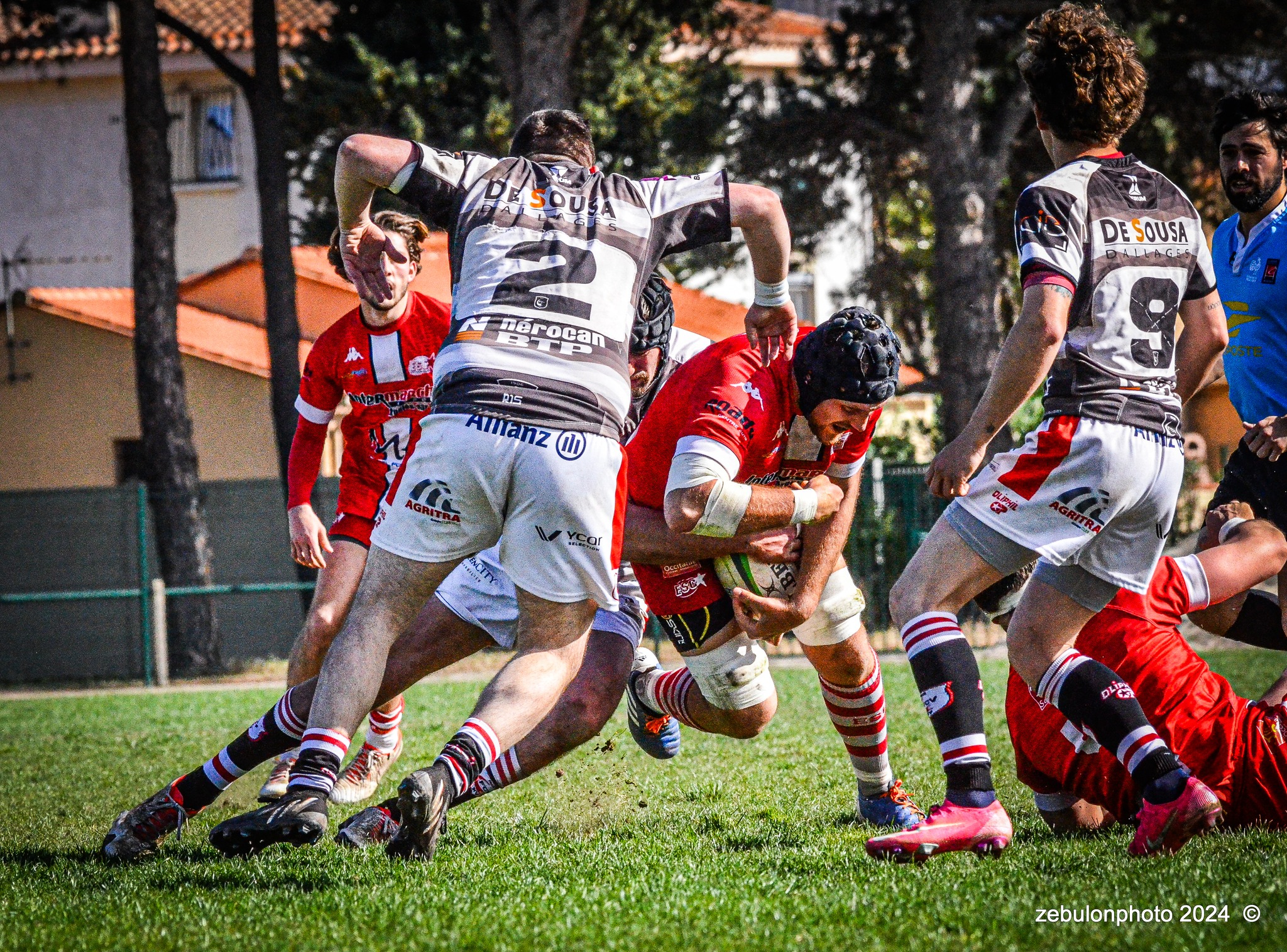  Étoile Sportive Catalane - Football Club Villefranchois - Lauragais - Rugby - FFR -  Fed 2 2024 - Etoile Sportive Catalane vs FC Villefranchois (#FFR24F2ESCFCV03) Photo by: Photo Zebulon | Siuxy Sports 2024-03-23