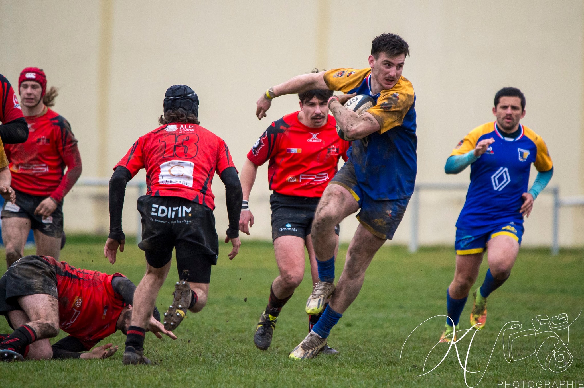  US Deux Ponts - US Renage Rives Rugby - Rugby - Fed2 2024 - US Deux Ponts vs Renage Rives (#F224US2PRRR03) Photo by: Karine Valentin | Siuxy Sports 2024-03-03