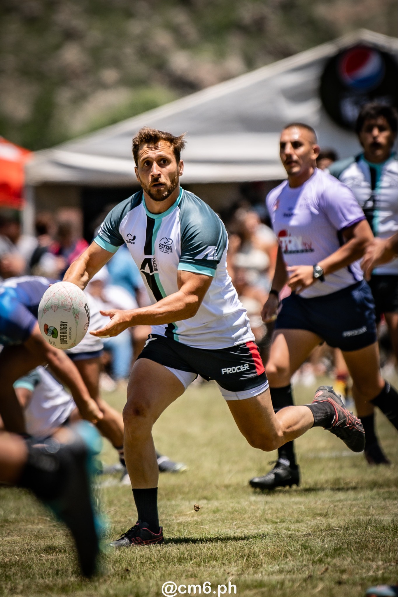  VII - A Nation - VII - UNSTA - Rugby - Seven Tafi del Valle 2024 - A Nation vs UNSTA (#STDV24ANAUNS) Photo by: Christian Mas | Siuxy Sports 2024-01-27