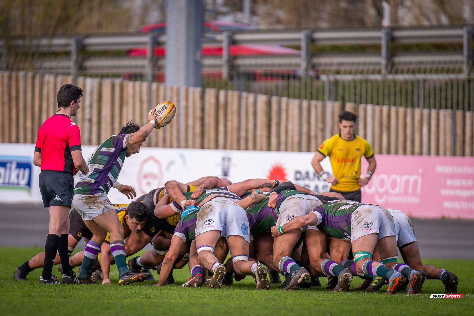 Pello LARRINAGA ZORROZUA -  Getxo Artea Rugby Taldea - Club Rugby Málaga - Rugby - FER 2024 - DHB - Getxo RT (52) vs (10) CR Malaga (#FER24DGBGETMAL02) Photo by: Fredy Monfoto | Siuxy Sports 2024-02-10