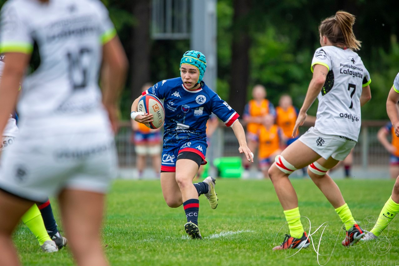  FC Grenoble Rugby - Stade Toulousain - Rugby - FFR 2024 Élite 1 F - FC Grenoble Amazones (23) vs (17) Stade Toulousain (#FFR24EL1FFCGST05) Photo by: Karine Valentin | Siuxy Sports 2024-05-12