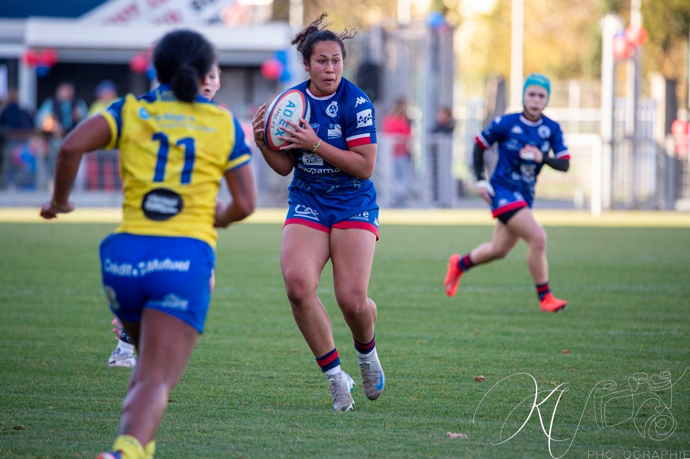 ASM Romagnat rugby féminin - FC Grenoble Rugby - Rugby - FFR 2024 Elite 1 Fém - ASM Romagnat (32) vs (8) Amazones FC Grenoble  (#FFR24E1FASMRFCG11) Photo by: Karine Valentin | Siuxy Sports 2024-11-17