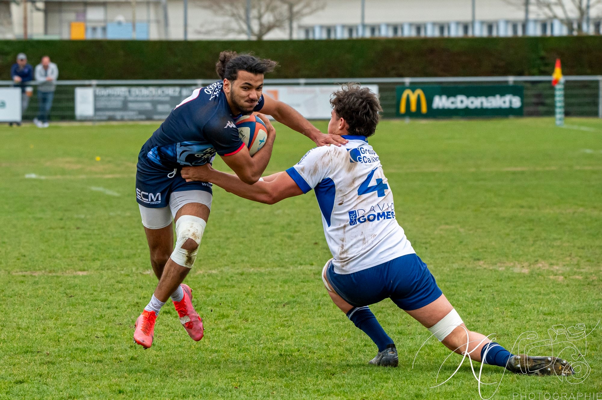  FC Grenoble Rugby - US Colomiers - Rugby - 2024 Espoirs - FC Grenoble (19) vs (13) US Colomiers (#ESP24FCGUSC03) Photo by: Karine Valentin | Siuxy Sports 2024-03-17