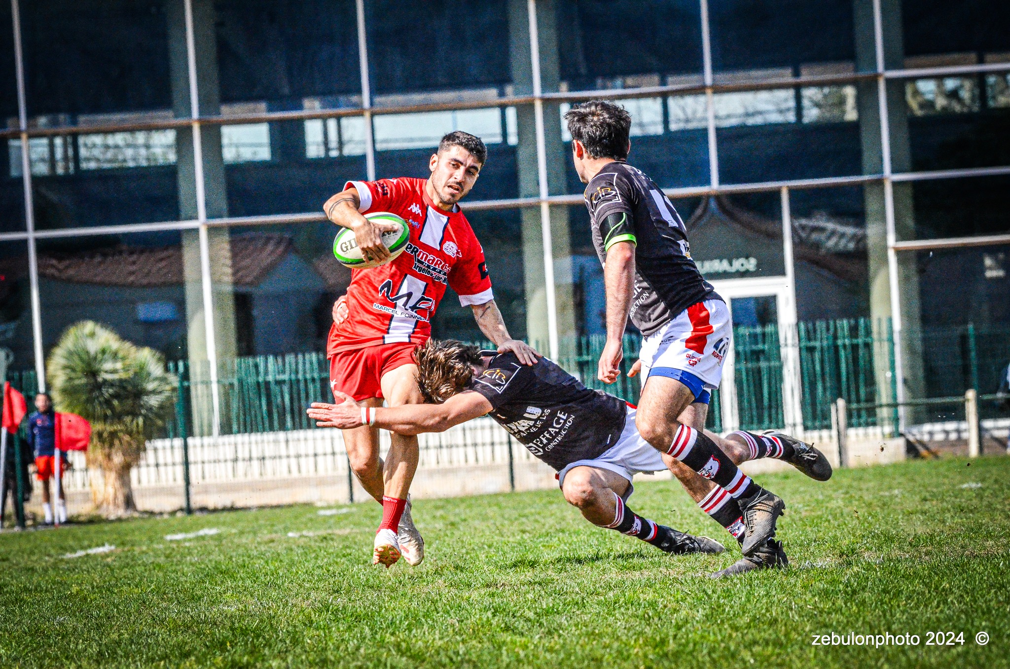  Étoile Sportive Catalane - Football Club Villefranchois - Lauragais - Rugby - FFR -  Fed 2 2024 - Etoile Sportive Catalane vs FC Villefranchois (#FFR24F2ESCFCV03) Photo by: Photo Zebulon | Siuxy Sports 2024-03-23