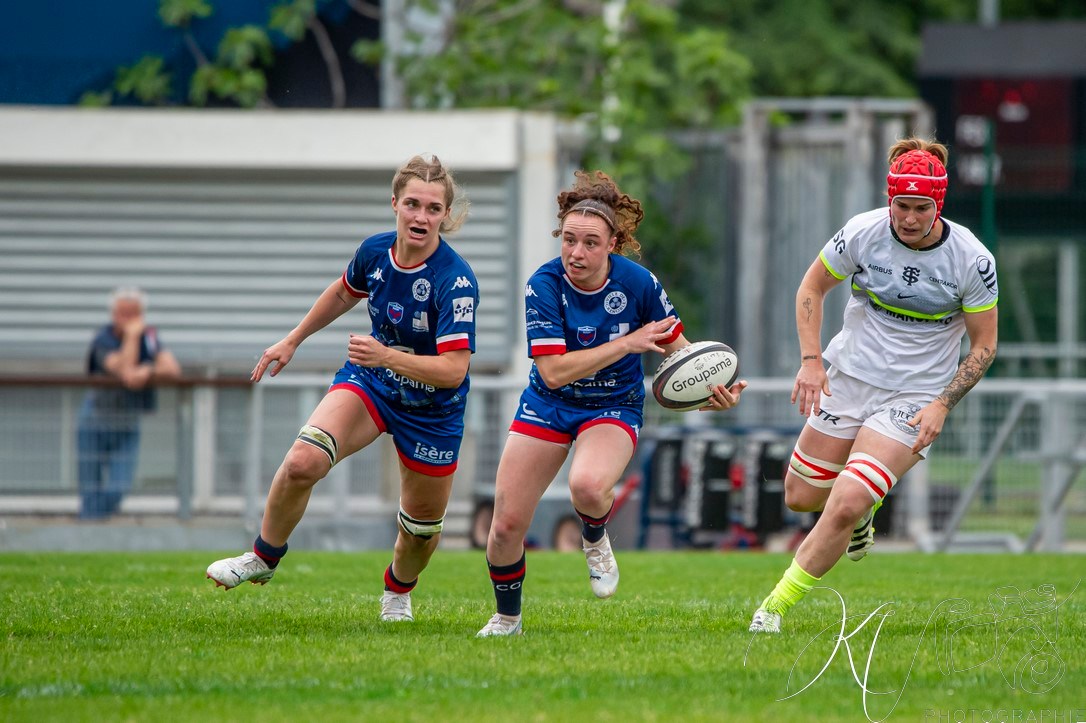  FC Grenoble Rugby - Stade Toulousain - Rugby - FFR 2024 Élite 1 F - FC Grenoble Amazones (23) vs (17) Stade Toulousain (#FFR24EL1FFCGST05) Photo by: Karine Valentin | Siuxy Sports 2024-05-12