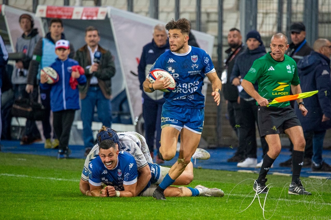  FC Grenoble Rugby - SU Agen - Rugby - FFR 2024 PRO D2 - Grenoble (37) vs (10) Agen (#PD224PD2GRSUA11) Photo by: Karine Valentin | Siuxy Sports 2024-11-01