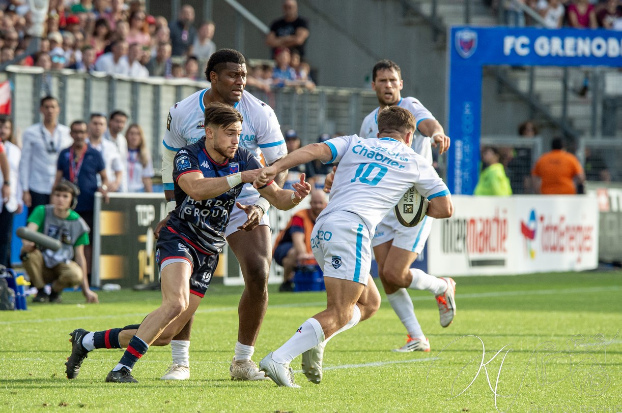  FC Grenoble Rugby - Montpellier Hérault Rugby - Rugby - FFR - 2024 - Access Match -  FC Grenoble (18) vs (20) Montpellier (#FFR24FCGMHR06) Photo by: Karine Valentin | Siuxy Sports 2024-06-16