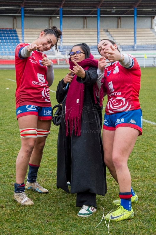  FC Grenoble Rugby - Stade Toulousain - Rugby - FFR 2024 - Élite 1 Fém - FC Grenoble (15) vs (15) Stade Toulousain RF (#FFR24E1FFCGST12) Photo by: Karine Valentin | Siuxy Sports 2024-12-07