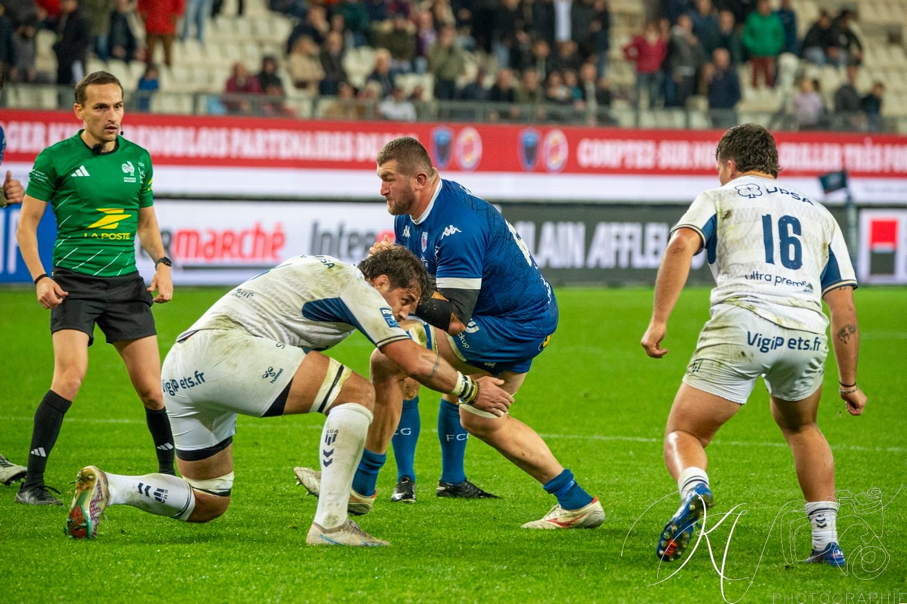  FC Grenoble Rugby - SU Agen - Rugby - FFR 2024 PRO D2 - Grenoble (37) vs (10) Agen (#PD224PD2GRSUA11) Photo by: Karine Valentin | Siuxy Sports 2024-11-01