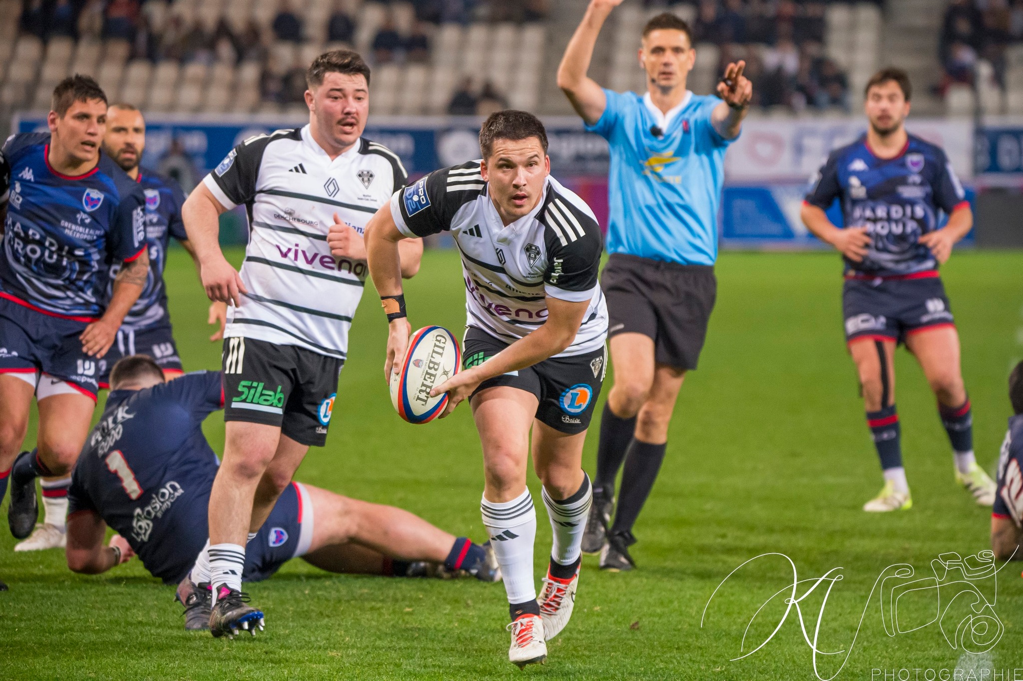  FC Grenoble Rugby - CA Brive - Rugby - Pro D2 - FC Grenoble (40) vs (29) CA Brive (#PD224FCGBRI02) Photo by: Karine Valentin | Siuxy Sports 2024-02-15