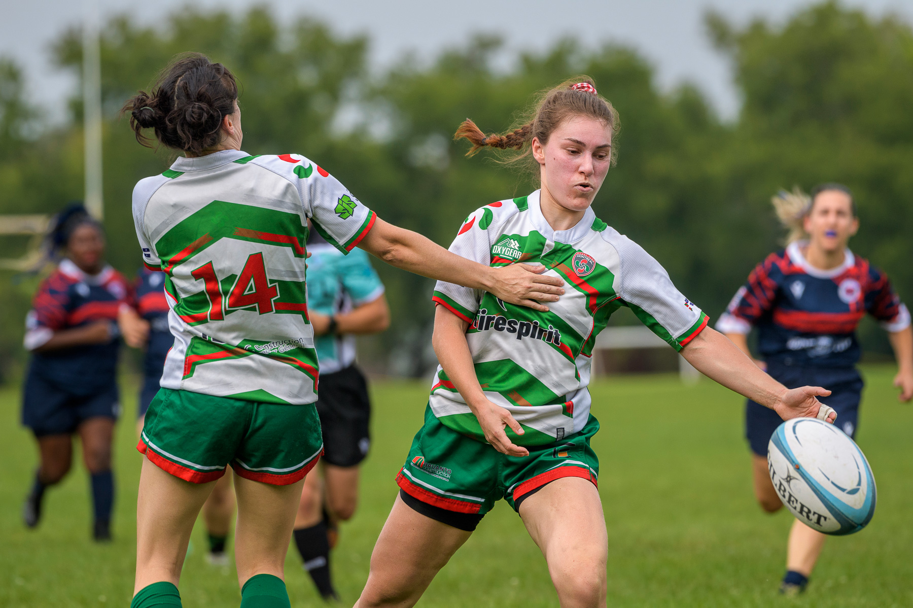  Braves de Trois-Rivières - Rugby Club de Montréal - Rugby - RQ 2024 - Finales - LPR2 F - Trois-Rivières vs RCM (#RQ24FLPR2FTRRCM) Photo by: Simon Duquette | Siuxy Sports 2024-08-17