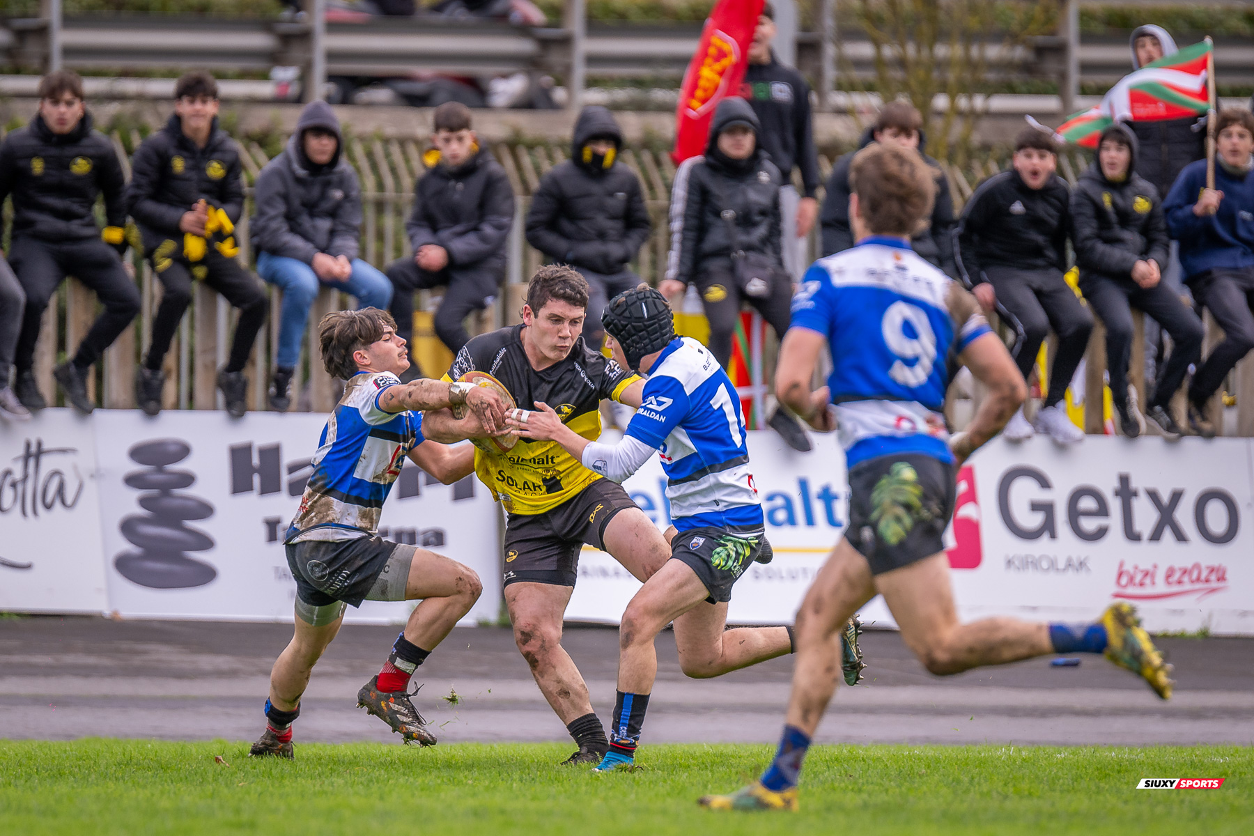  Getxo Artea Rugby Taldea - Club de Rugby Sant Cugat - Rugby - Élite Div Honor B masculina - Getxo (17) vs (5) Sant Cugat (#E24DBMGETSC03) Photo by: Fredy Monfoto | Siuxy Sports 2024-03-03