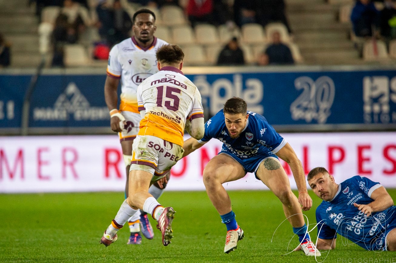  FC Grenoble Rugby - Soyaux Angoulême - Rugby - FFR 2024 - Pro D2 - FC Grenoble Rugby (37) vs (7) Soyaux Angouleme (#PD224PD2FCGSO11) Photo by: Karine Valentin | Siuxy Sports 2024-11-15