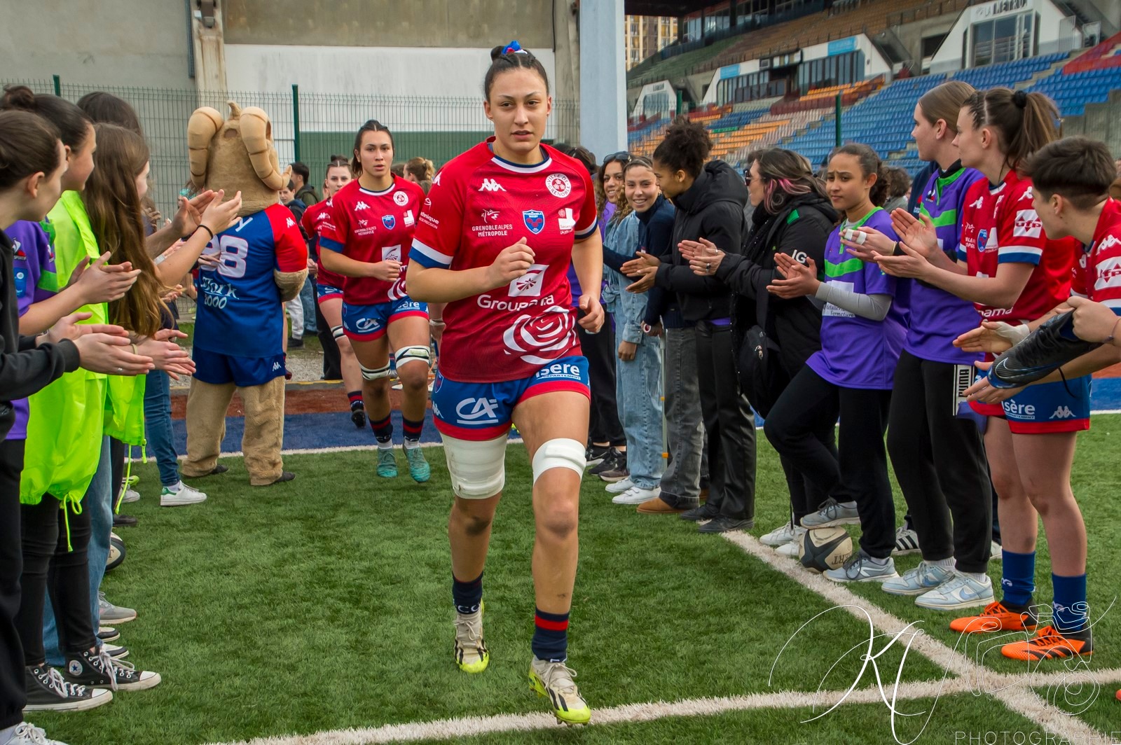  FC Grenoble Rugby - Blagnac - Rugby - 2024 Élite 1 Féminine - FC Grenoble Amazones (18)  vs (13) Blagnac (#E1G24FCGBLA02) Photo by: Karine Valentin | Siuxy Sports 2024-02-18