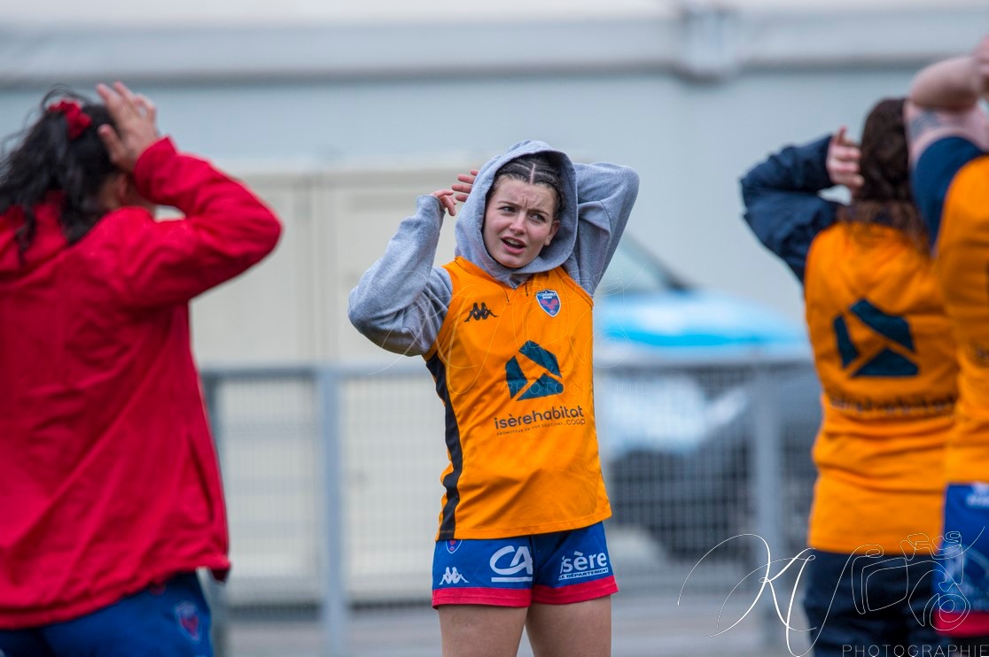  FC Grenoble Rugby - Stade Toulousain - Rugby - FFR 2024 - Élite 1 Fém - FC Grenoble (15) vs (15) Stade Toulousain RF (#FFR24E1FFCGST12) Photo by: Karine Valentin | Siuxy Sports 2024-12-07