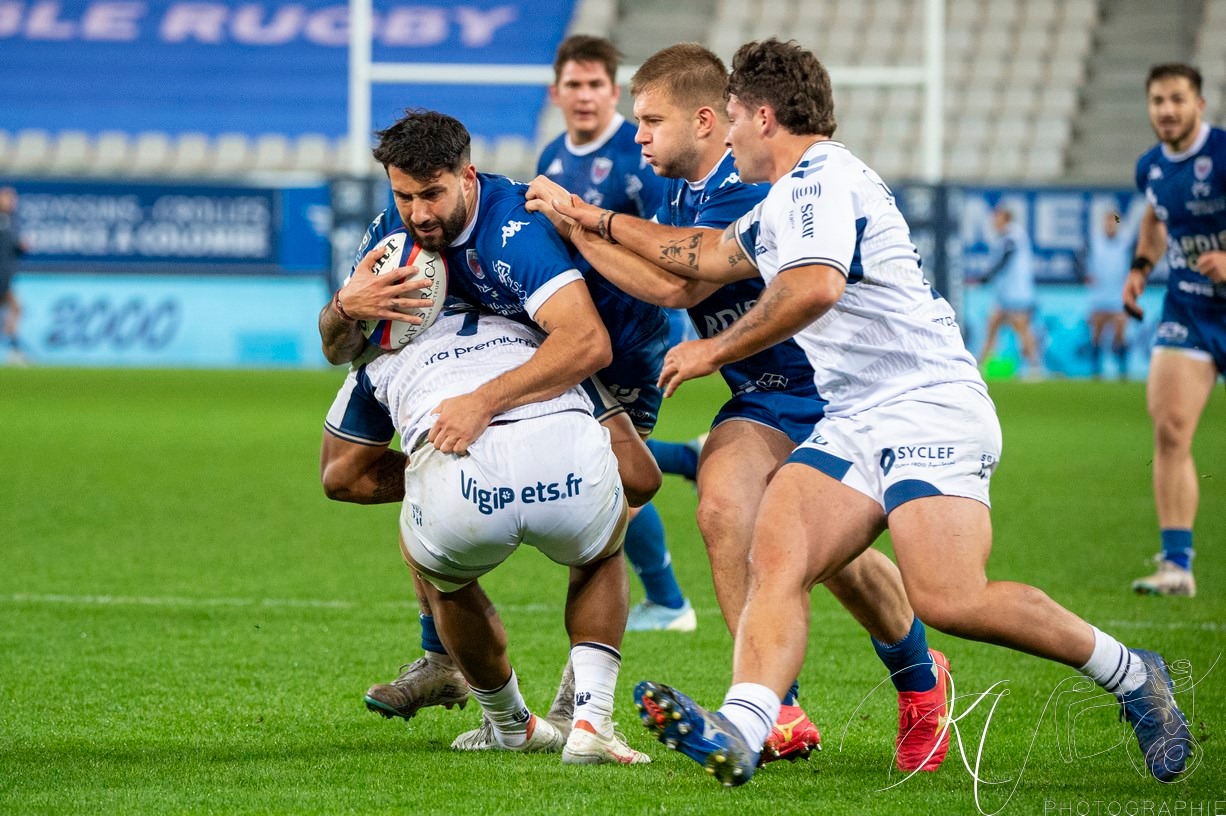  FC Grenoble Rugby - SU Agen - Rugby - FFR 2024 PRO D2 - Grenoble (37) vs (10) Agen (#PD224PD2GRSUA11) Photo by: Karine Valentin | Siuxy Sports 2024-11-01
