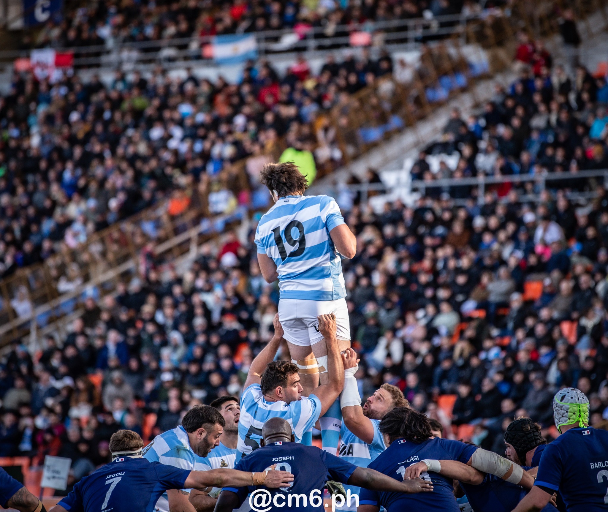 Franco MOLINA -  Selección Argentina de Rugby XV - Équipe de France de rugby à XV - Rugby - 2024 - Los Pumas - Argentina (13) vs (28) Francia (#2024PUMFRA07) Photo by: Christian Mas | Siuxy Sports 2024-07-06