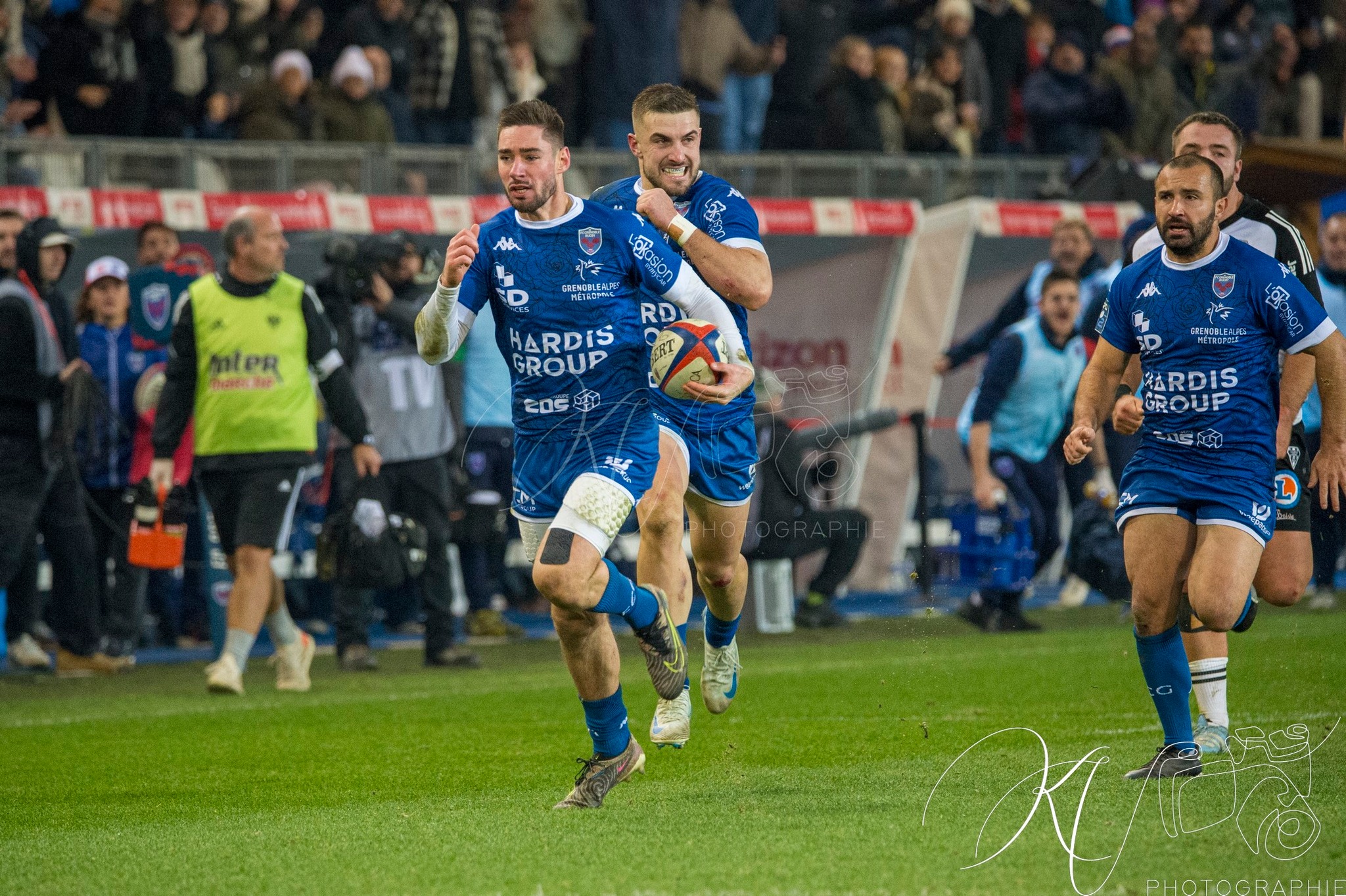  FC Grenoble Rugby - CA Brive - Rugby - FFR 2024 Fed2 - FC Grenoble Rugby (34) vs (22) CA Brive (#FFR24F2FCGBRI12) Photo by: Karine Valentin | Siuxy Sports 2024-12-13