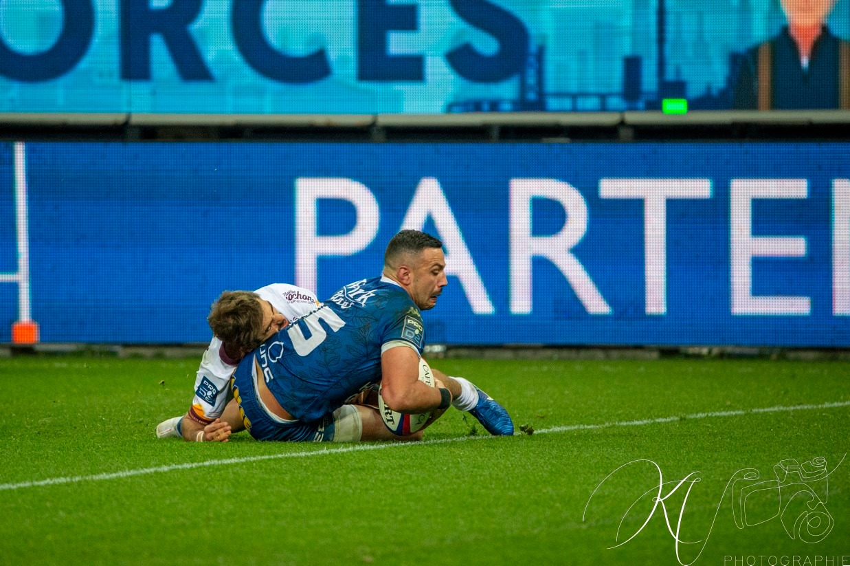  FC Grenoble Rugby - Soyaux Angoulême - Rugby - FFR 2024 - Pro D2 - FC Grenoble Rugby (37) vs (7) Soyaux Angouleme (#PD224PD2FCGSO11) Photo by: Karine Valentin | Siuxy Sports 2024-11-15