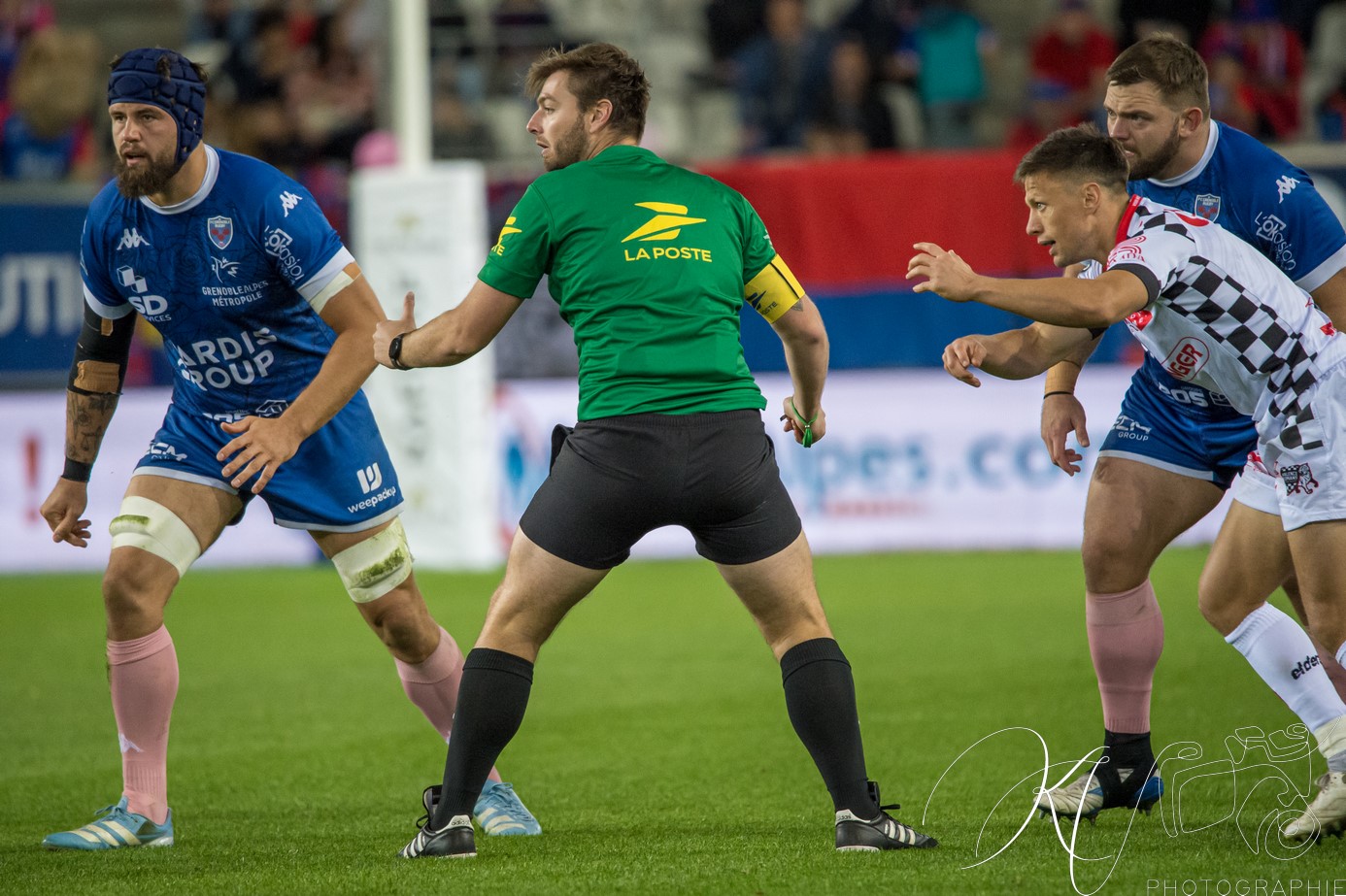  FC Grenoble Rugby - Valence Romans DR - Rugby - PRO D2 2024 - FC Grenoble (44) vs (22) Valence Romans DR (#PROD224FCGVRDR10) Photo by: Karine Valentin | Siuxy Sports 2024-10-11