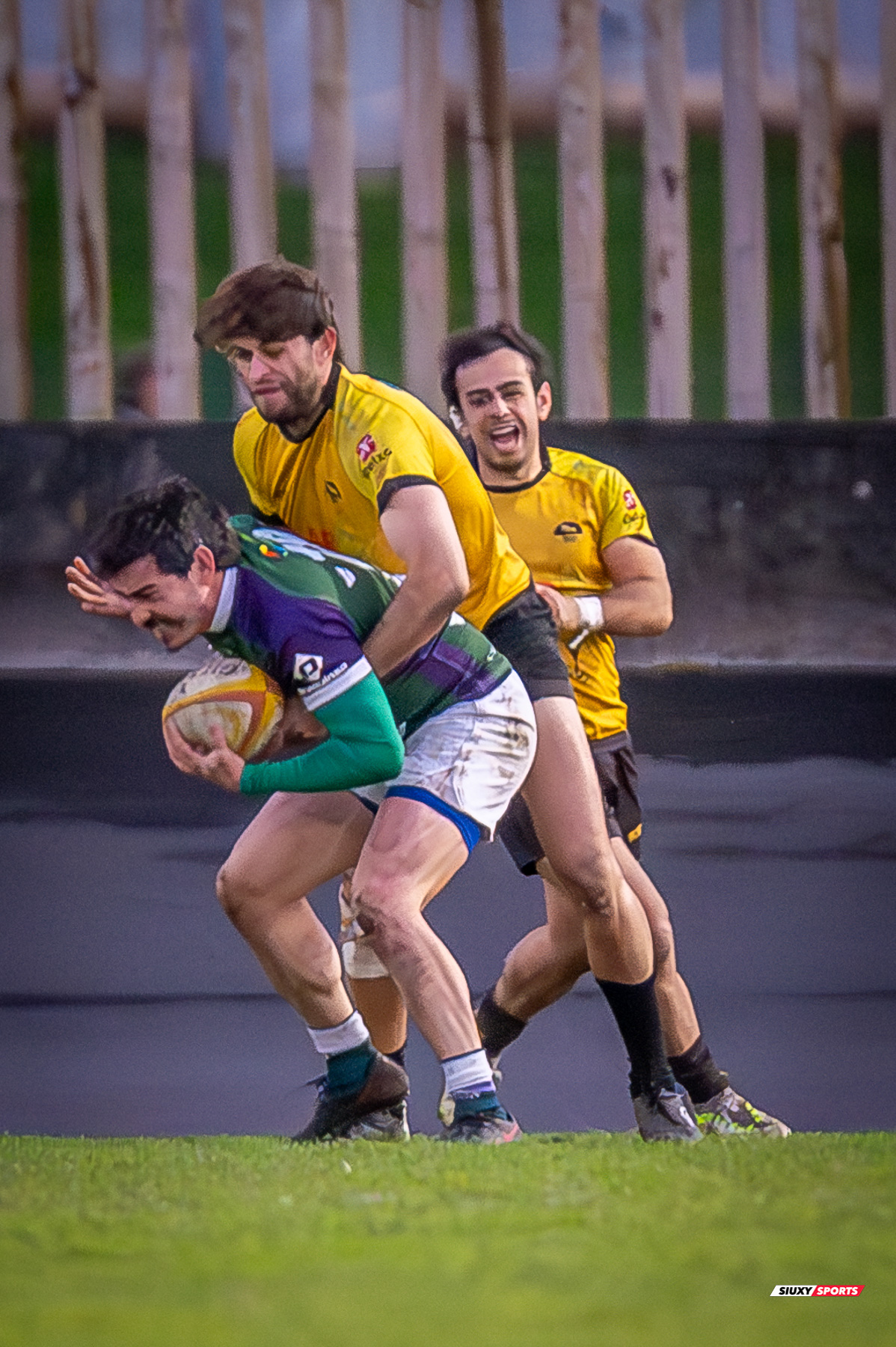 Noah COOPER - Pablo NOLASCO PEREZ -  Getxo Artea Rugby Taldea - Club Rugby Málaga - Rugby - FER 2024 - DHB - Getxo RT (52) vs (10) CR Malaga (#FER24DGBGETMAL02) Photo by: Fredy Monfoto | Siuxy Sports 2024-02-10