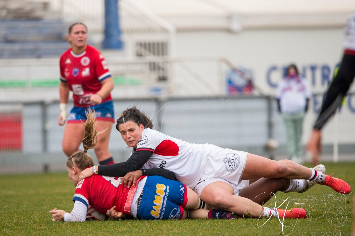  FC Grenoble Rugby - Stade Toulousain - Rugby - FFR 2024 - Élite 1 Fém - FC Grenoble (15) vs (15) Stade Toulousain RF (#FFR24E1FFCGST12) Photo by: Karine Valentin | Siuxy Sports 2024-12-07