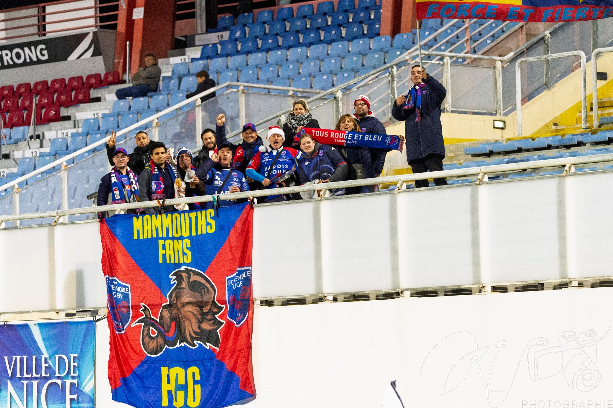  Stade niçois - FC Grenoble Rugby - Rugby - FFR 2024 Fed2 - Stade Niçois (18) vs (49) Grenoble Rugby (#FFR24FsSTGFC12) Photo by: Karine Valentin | Siuxy Sports 2024-12-20