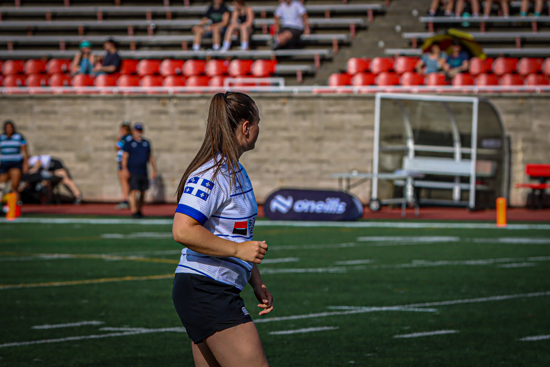  Équipe féminine - Rugby Québec - Ontario Blues (w) - Rugby - QORC-CROQ 2024 - FINALS - QUÉBEC EST (37) VS (13) ONTARIO EST - 1ST POSITION - Reel Mayarts (#QORC24QCEONE16) Photo by: Photo Mayarts | Siuxy Sports 2024-06-01