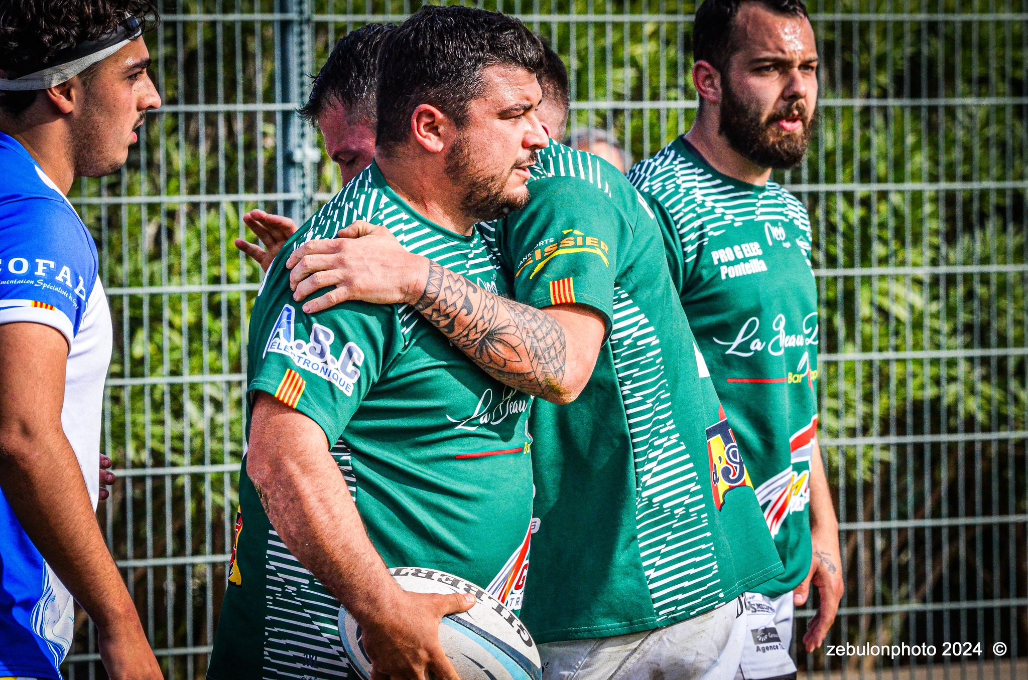  Cabestany Olympique XV - RC Ponteilla - Rugby - FFR Reg3 - Cabestani (15) vs (25) Ponteilla (#FFR24R3CABPON03) Photo by: Photo Zebulon | Siuxy Sports 2024-03-17