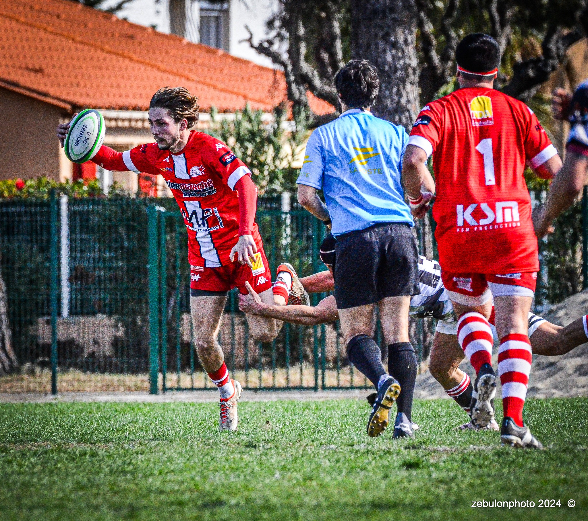  Étoile Sportive Catalane - Football Club Villefranchois - Lauragais - Rugby - FFR -  Fed 2 2024 - Etoile Sportive Catalane vs FC Villefranchois (#FFR24F2ESCFCV03) Photo by: Photo Zebulon | Siuxy Sports 2024-03-23