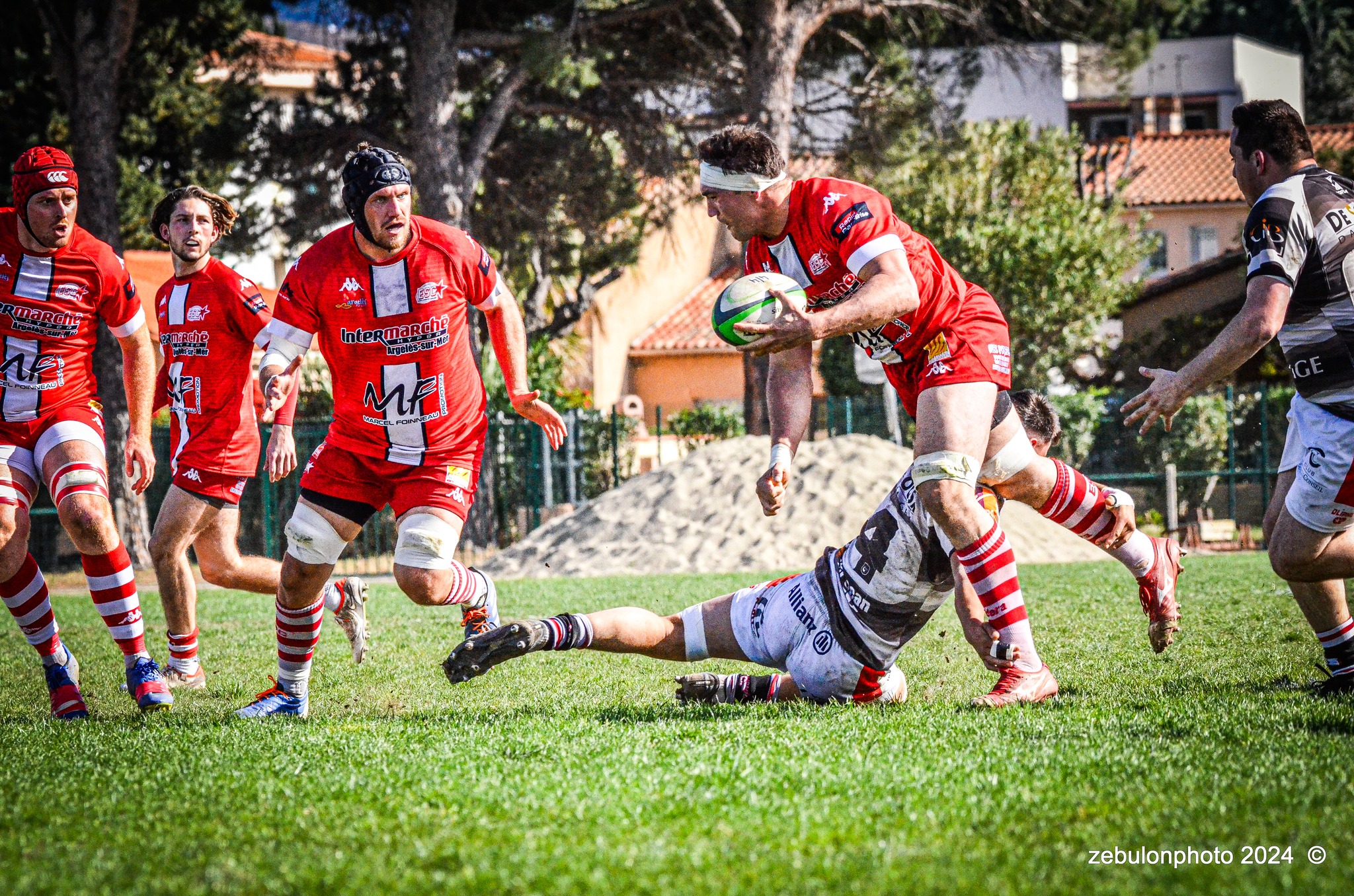  Étoile Sportive Catalane - Football Club Villefranchois - Lauragais - Rugby - FFR -  Fed 2 2024 - Etoile Sportive Catalane vs FC Villefranchois (#FFR24F2ESCFCV03) Photo by: Photo Zebulon | Siuxy Sports 2024-03-23